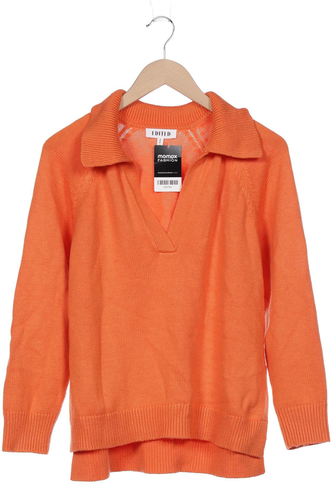 

Edited THE Label Damen Pullover, orange, Gr. 34
