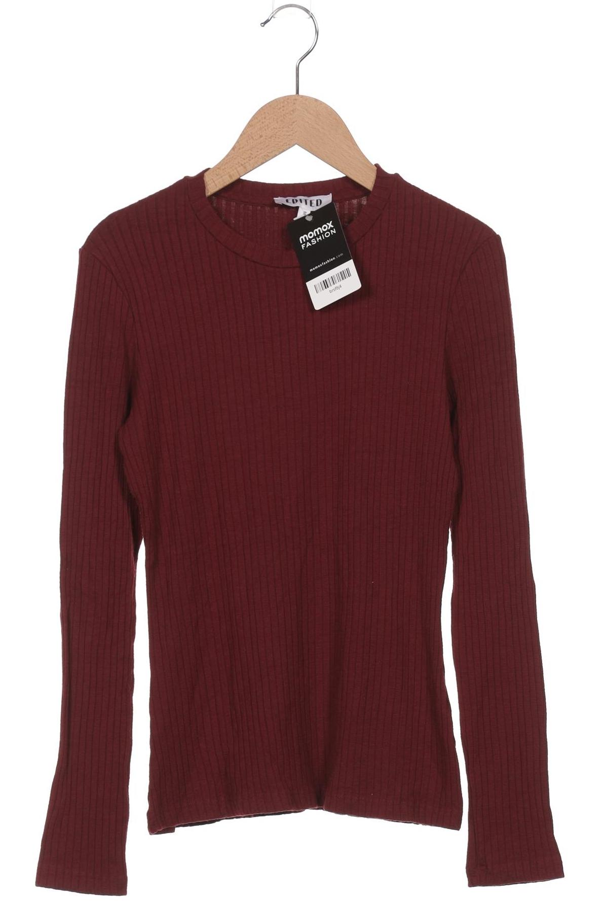 

Edited THE Label Damen Langarmshirt, bordeaux, Gr. 32