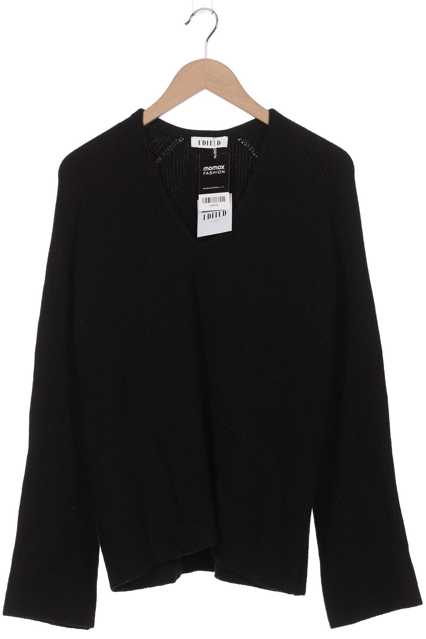 

Edited THE Label Damen Pullover, schwarz, Gr. 38