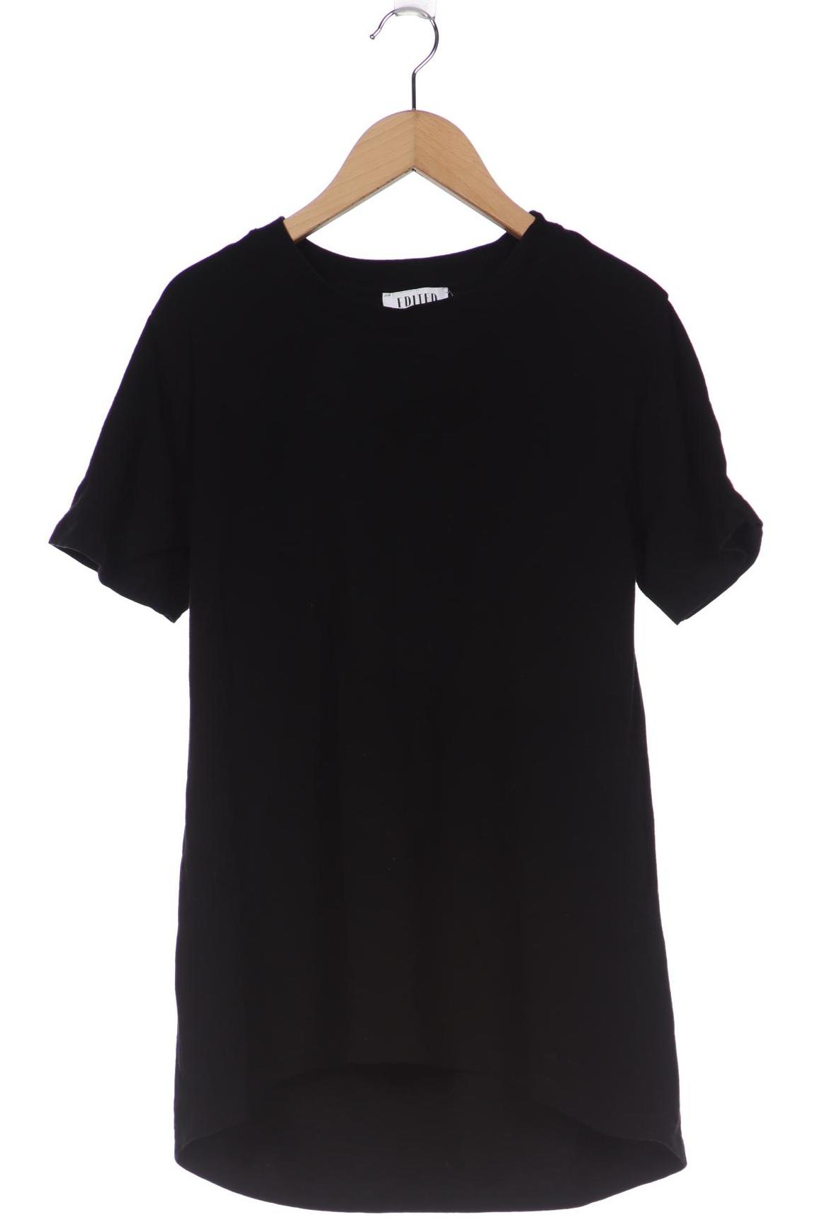 

Edited THE Label Damen T-Shirt, schwarz, Gr. 38