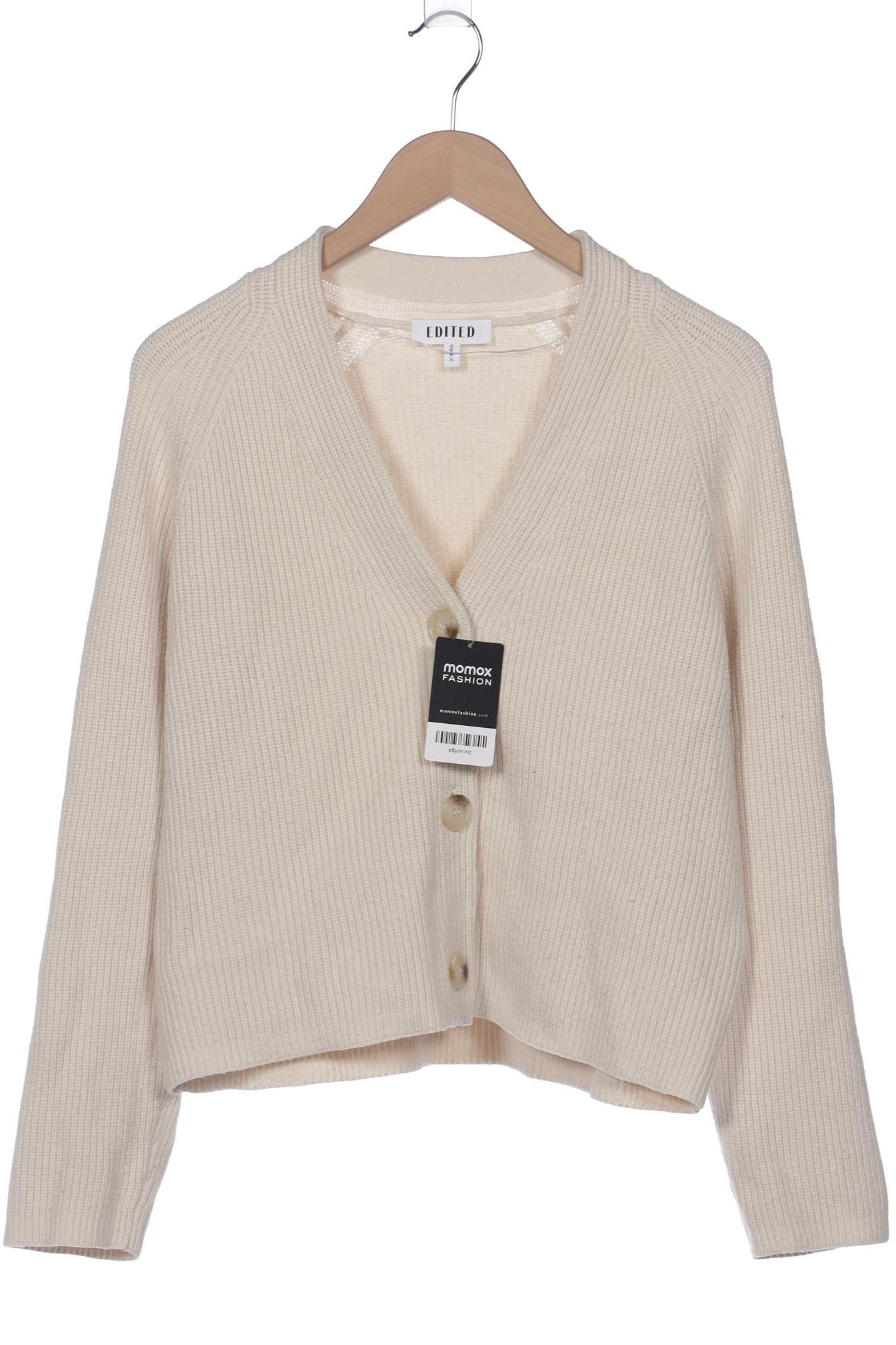 

Edited THE Label Damen Strickjacke, cremeweiß, Gr. 36