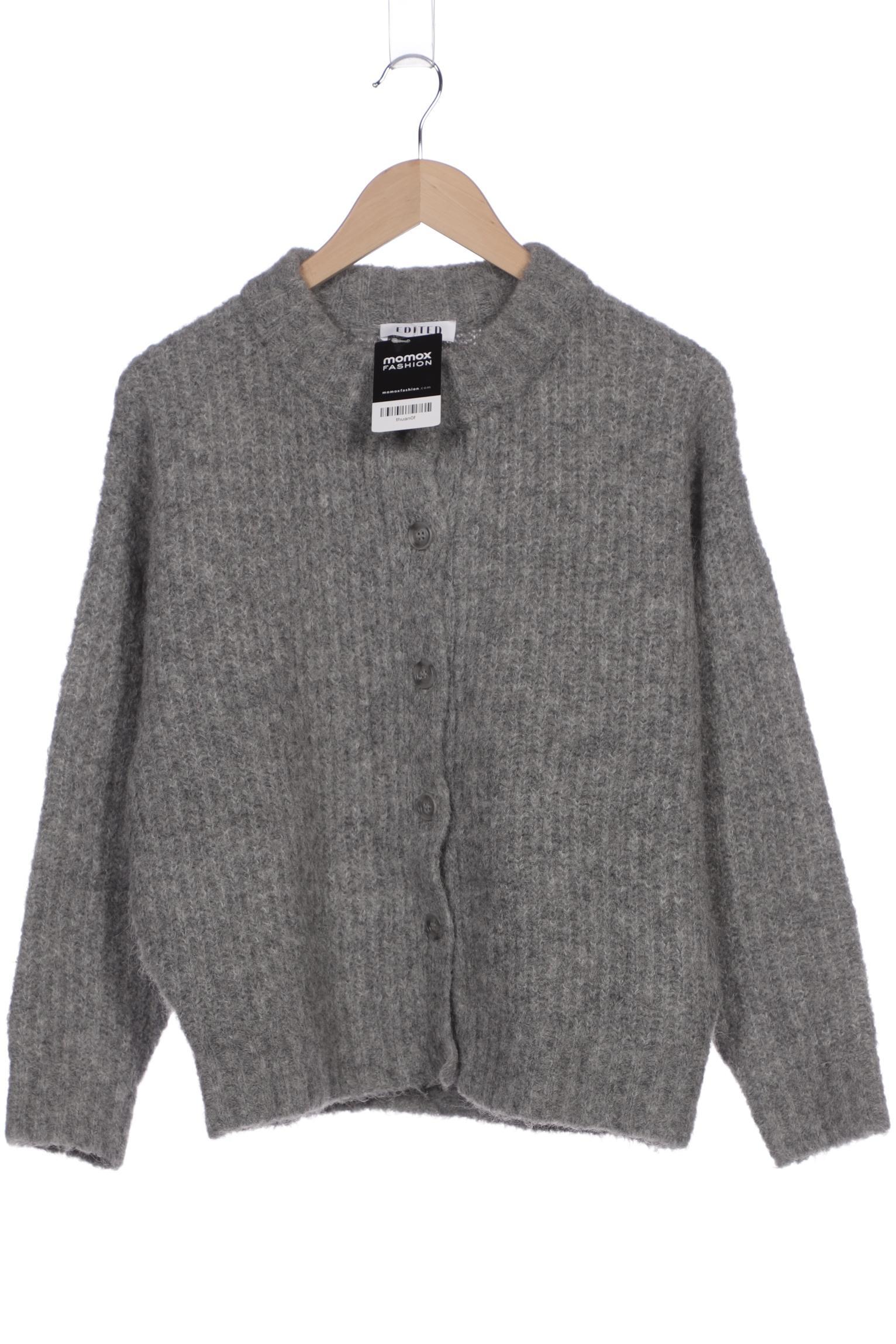 

Edited THE Label Damen Strickjacke, grau, Gr. 36