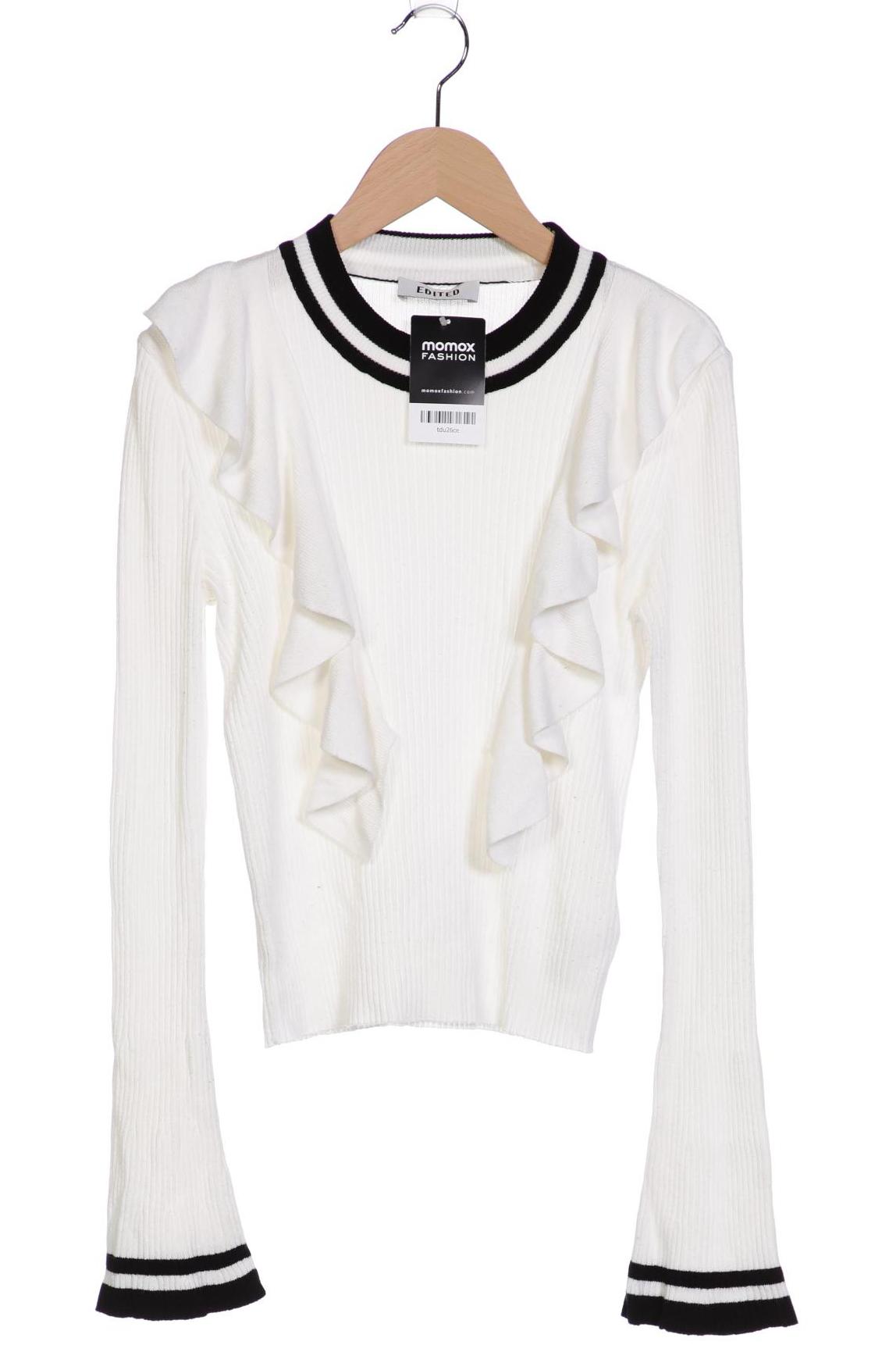 

EDITED THE LABEL Damen Pullover, weiß
