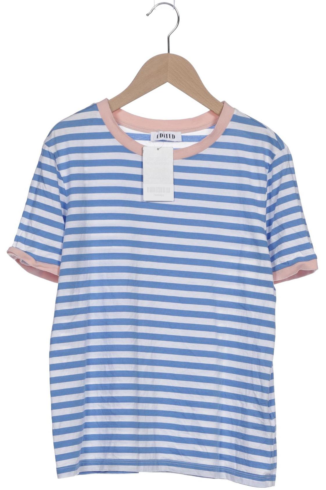 

Edited THE Label Damen T-Shirt, blau, Gr. 42