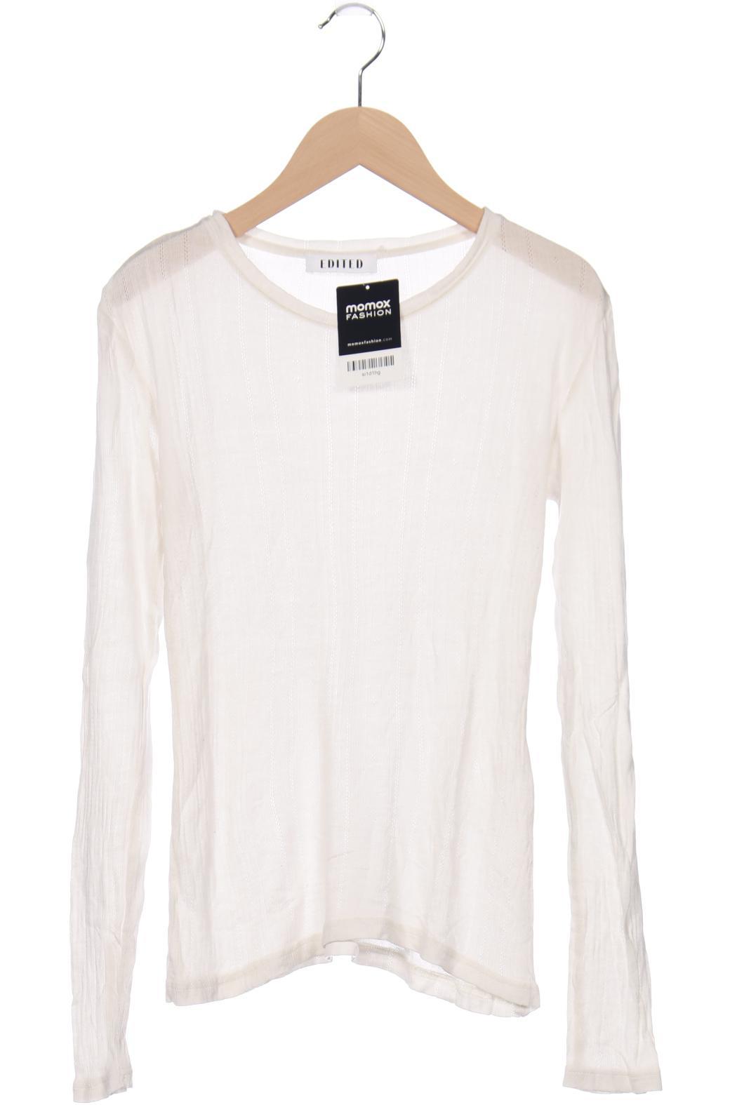 

EDITED THE LABEL Damen Langarmshirt, cremeweiß