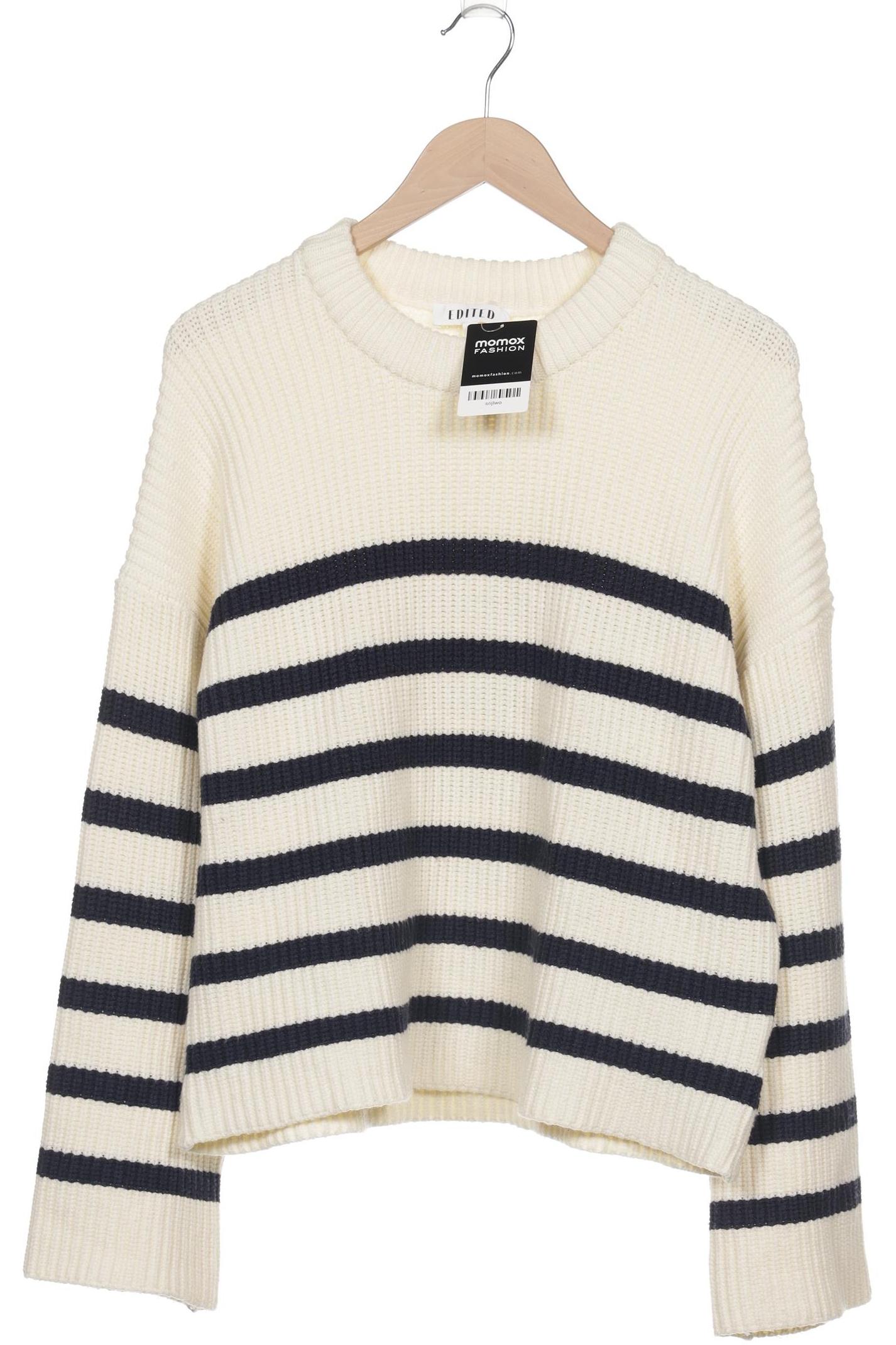 

Edited THE Label Damen Pullover, cremeweiß, Gr. 36