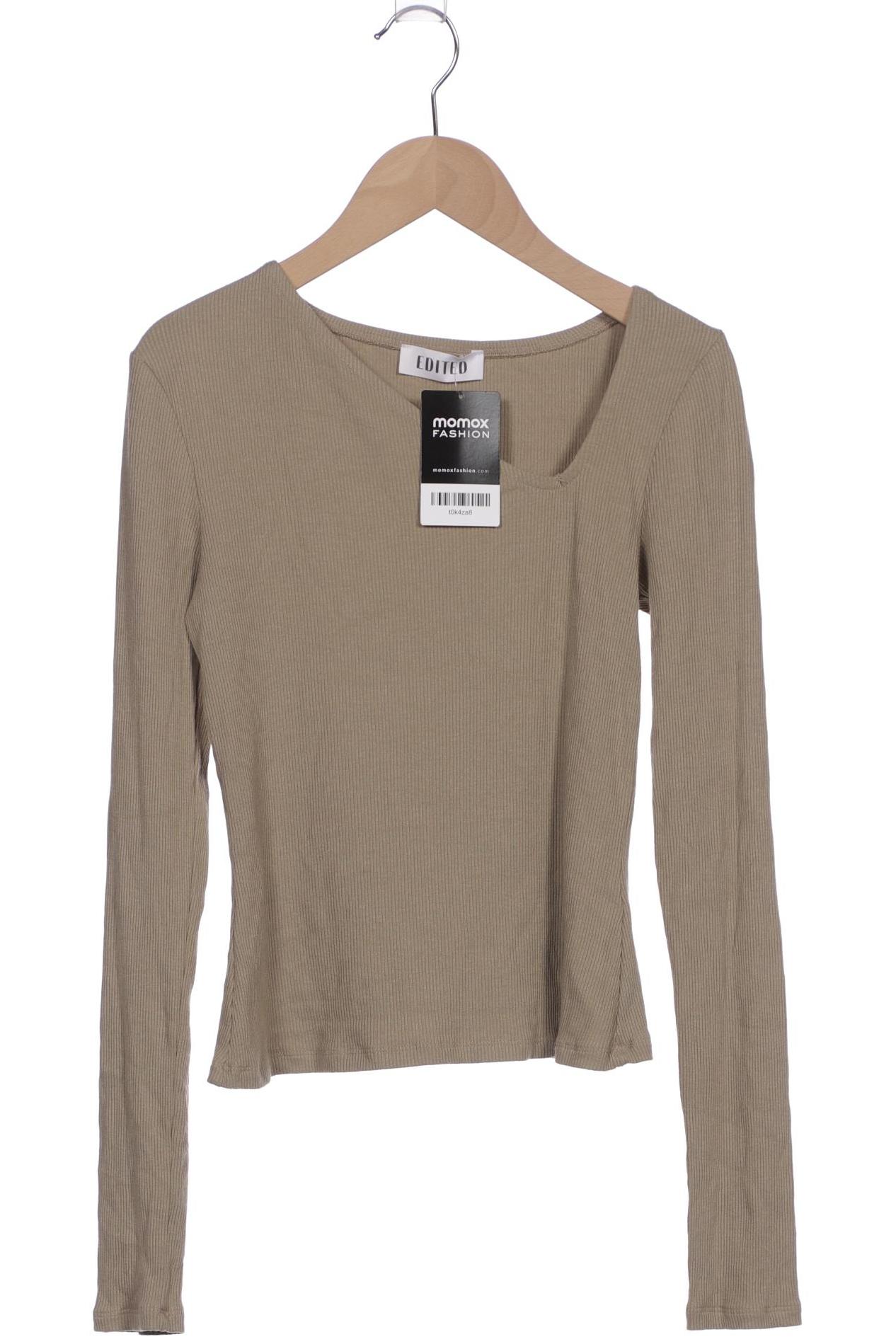 

Edited THE Label Damen Langarmshirt, beige, Gr. 36