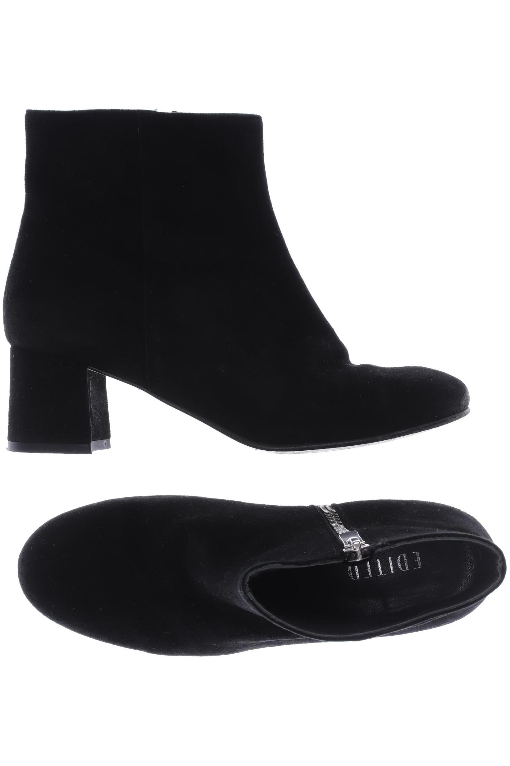 

EDITED THE LABEL Damen Stiefelette, schwarz