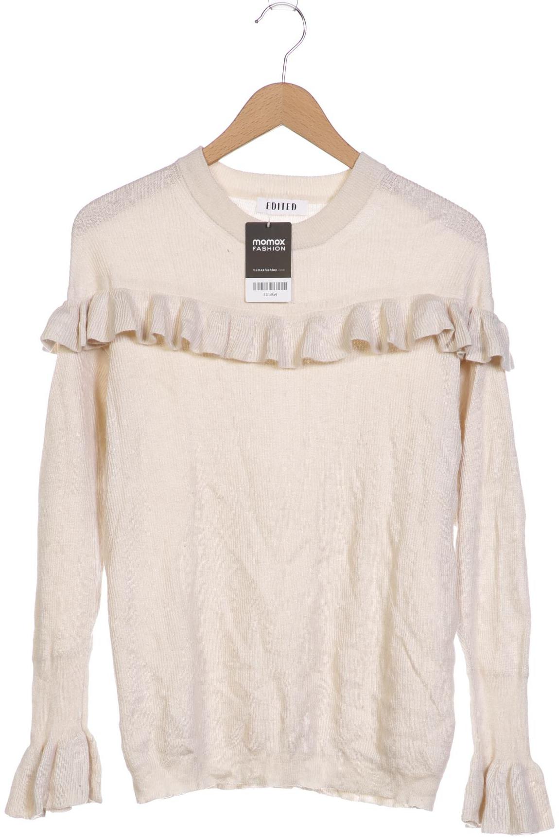 

EDITED THE LABEL Damen Pullover, cremeweiß