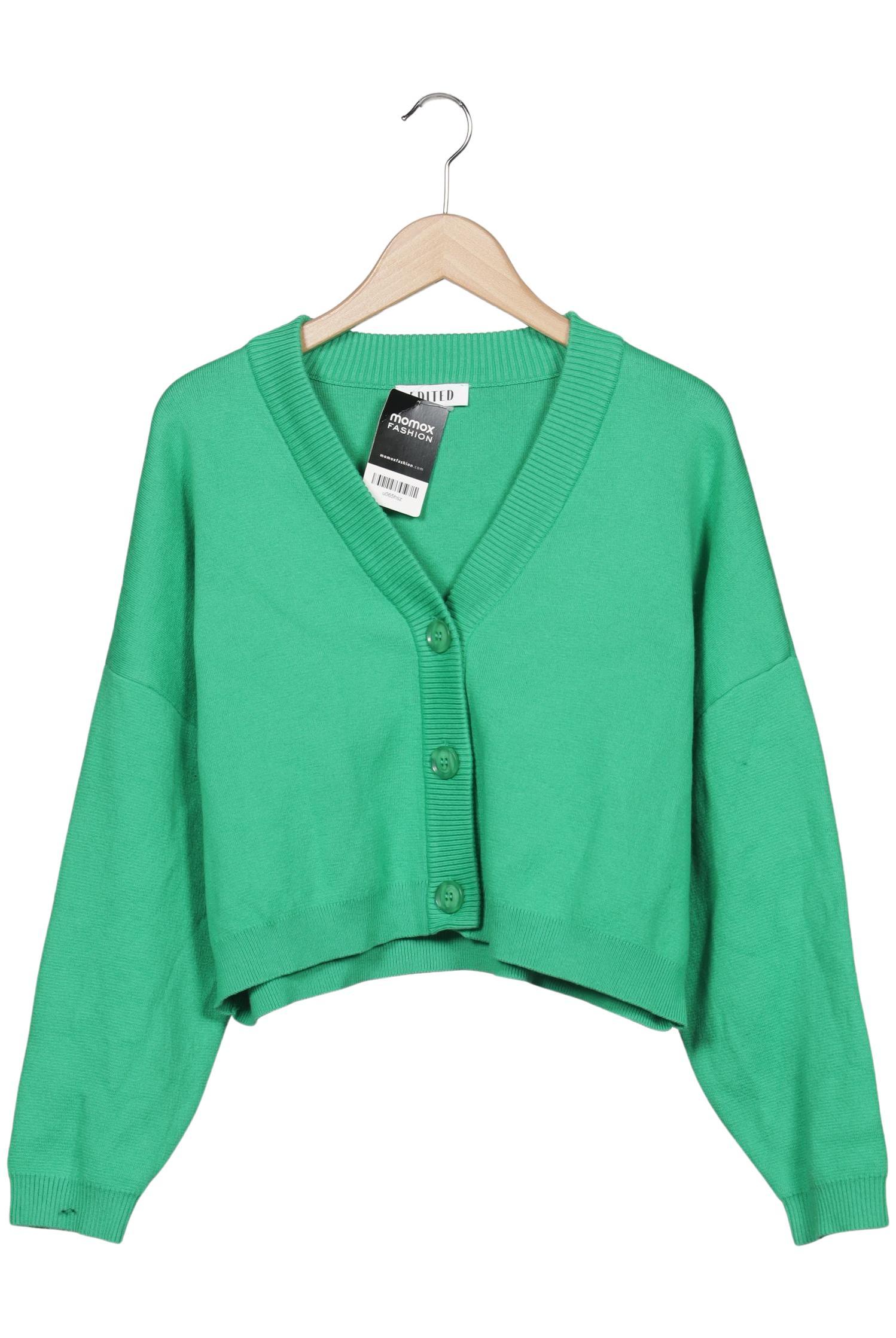 

Edited THE Label Damen Strickjacke, grün, Gr. 42