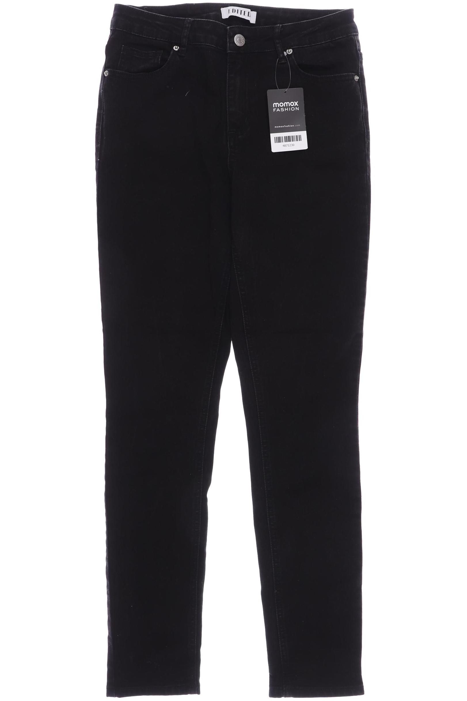

Edited THE Label Damen Jeans, schwarz, Gr. 36