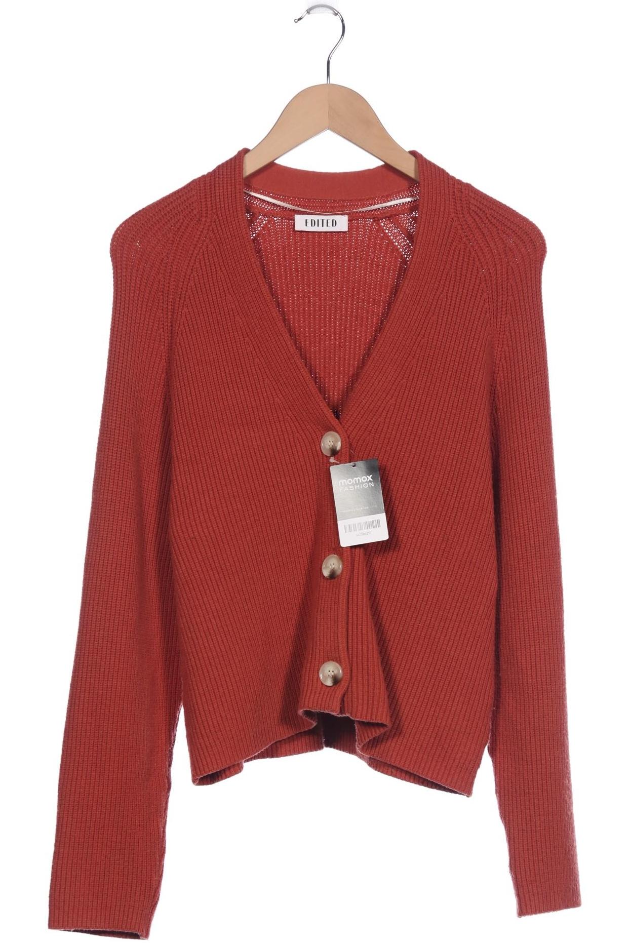 

Edited THE Label Damen Strickjacke, rot, Gr. 36