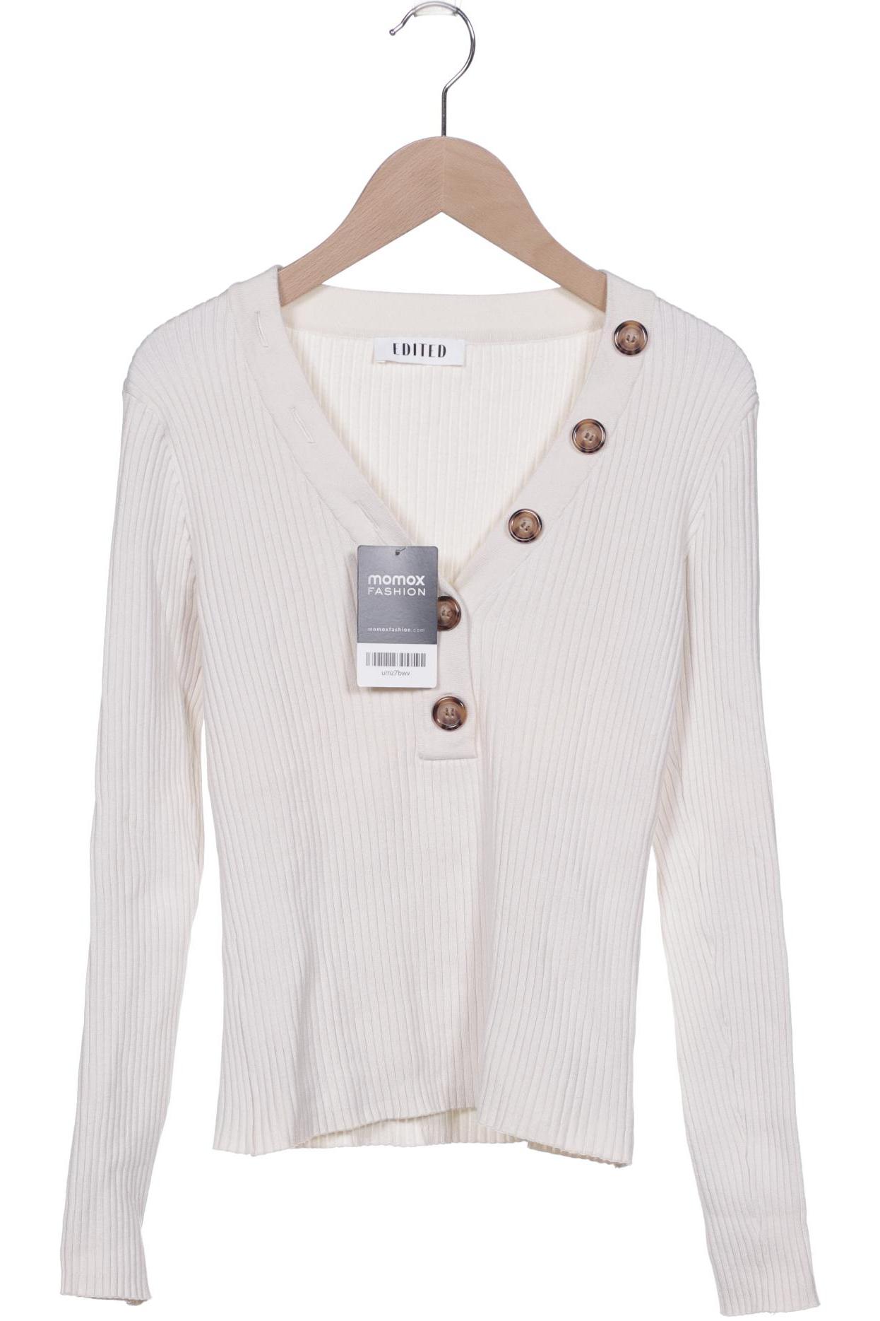 

EDITED THE LABEL Damen Pullover, cremeweiß