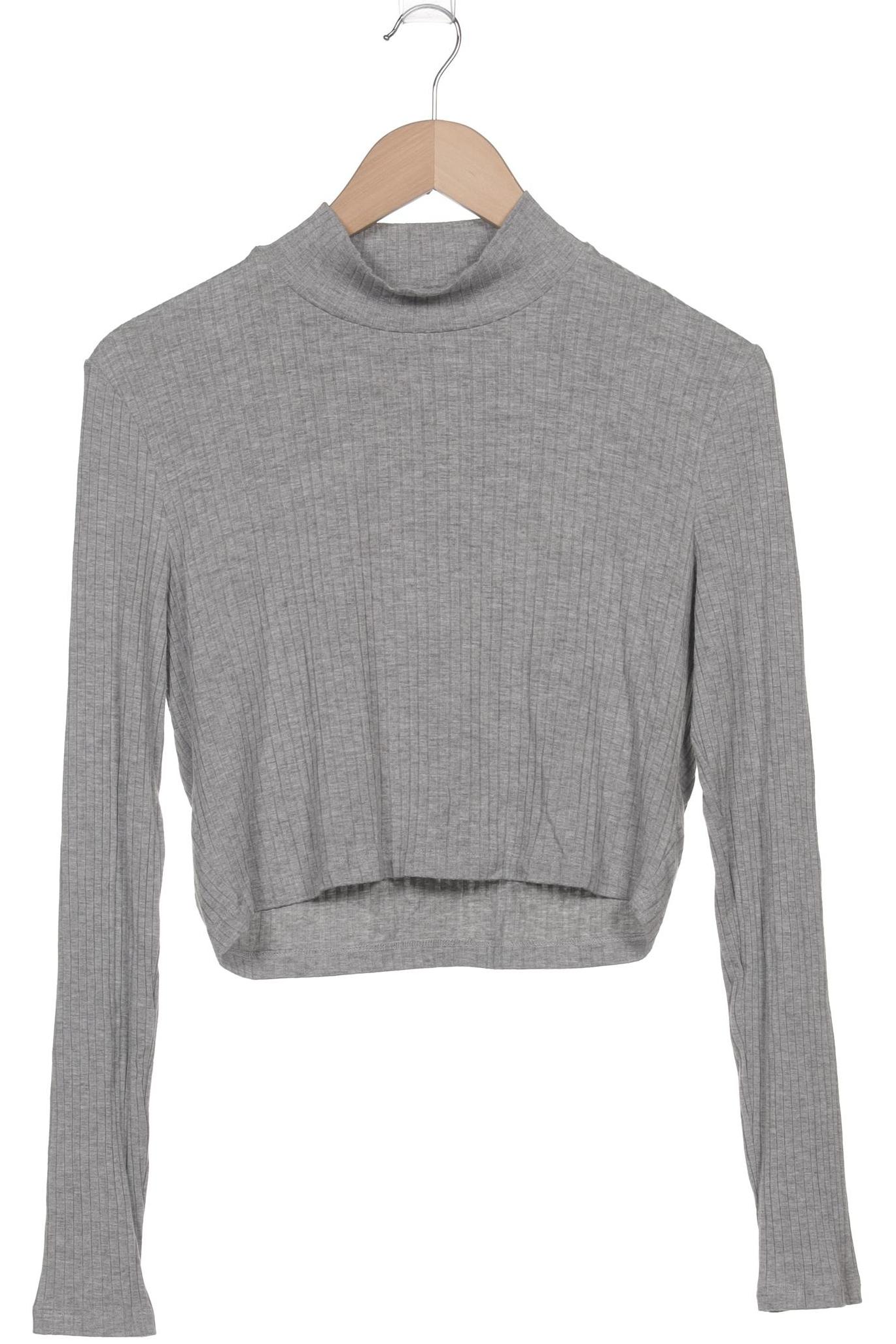 

Edited THE Label Damen Langarmshirt, grau, Gr. 42