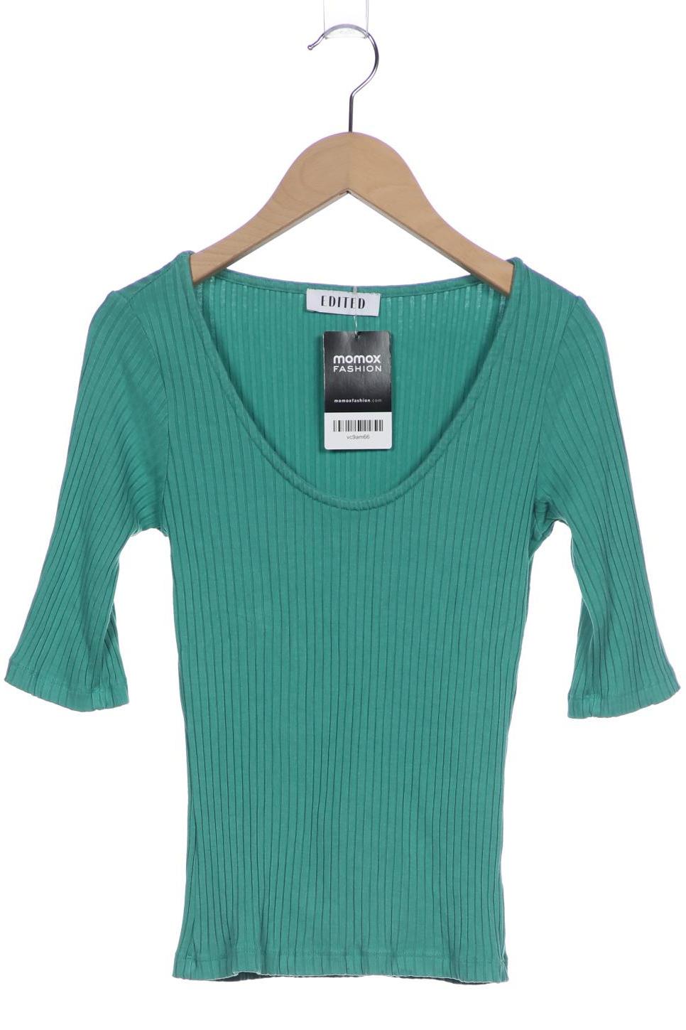 

Edited THE Label Damen Langarmshirt, grün, Gr. 30