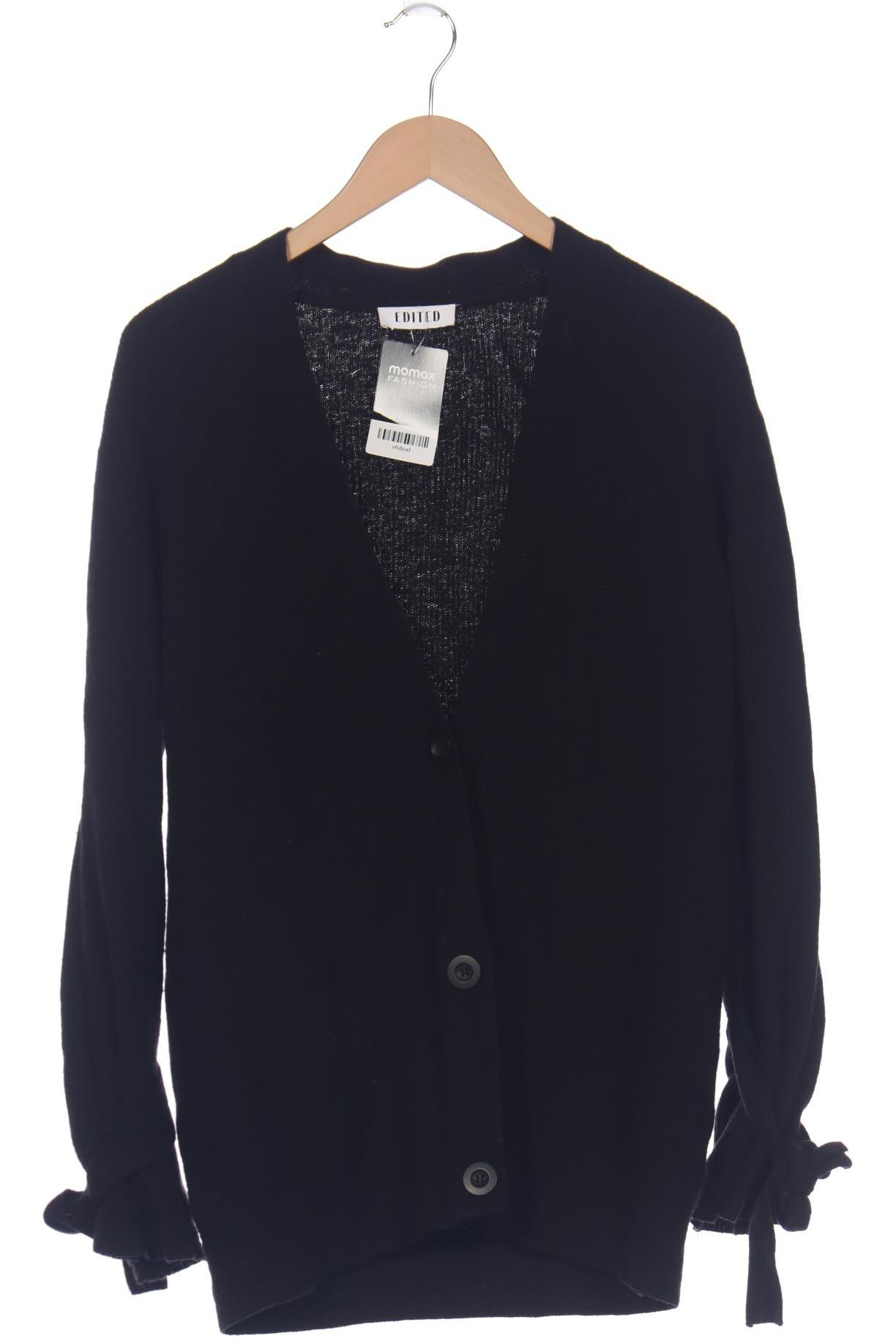 

Edited THE Label Damen Strickjacke, schwarz, Gr. 32