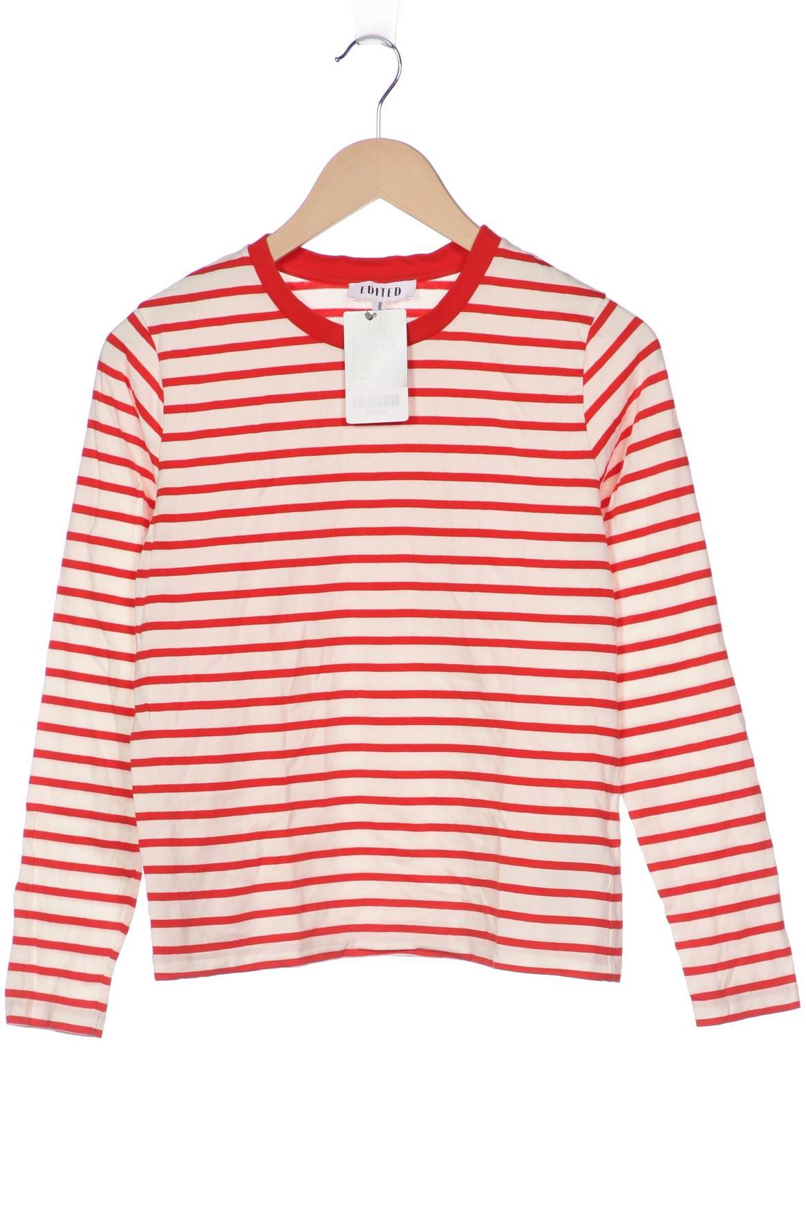 

Edited THE Label Damen Langarmshirt, cremeweiß, Gr. 36