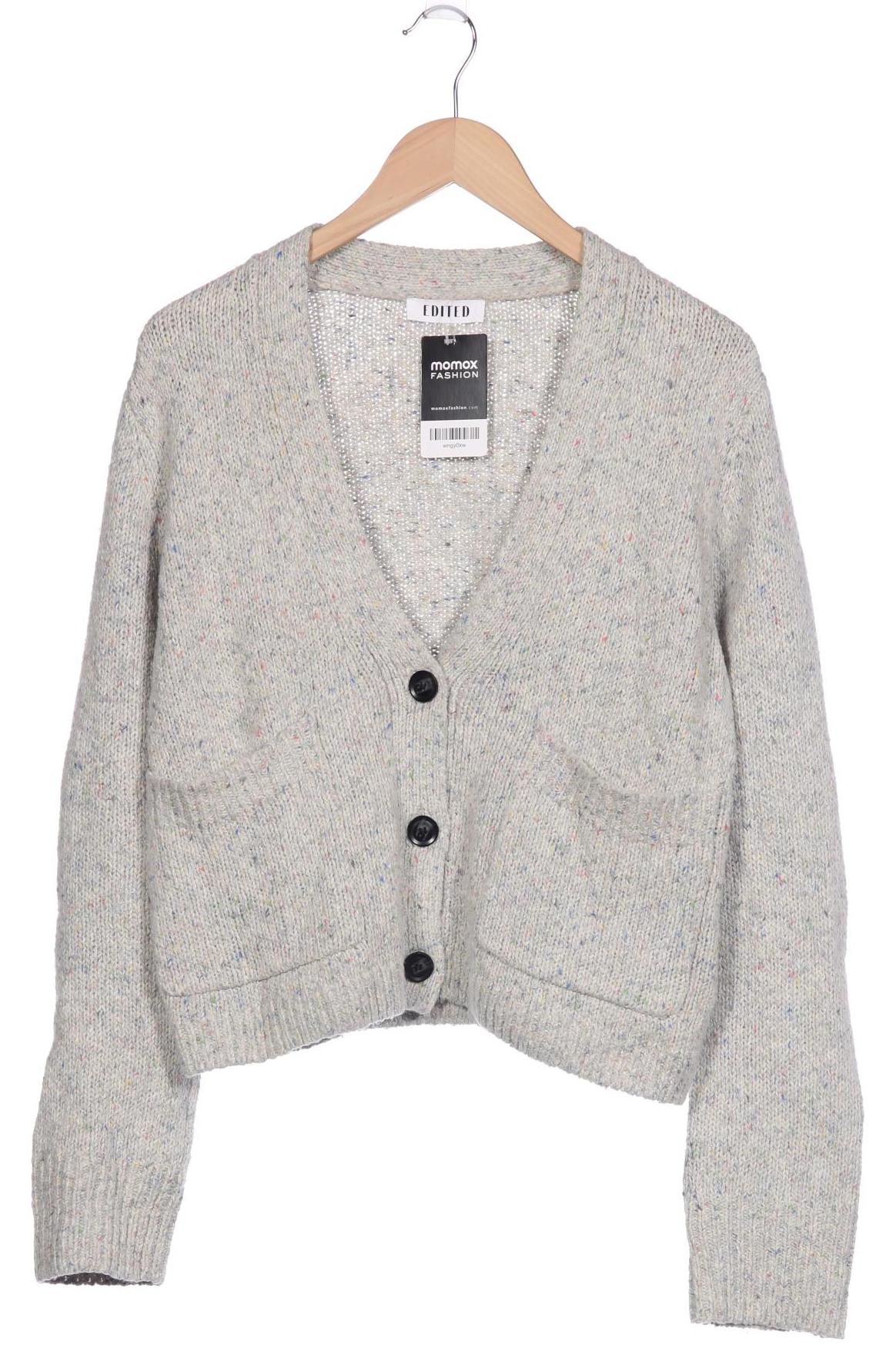 

EDITED THE LABEL Damen Strickjacke, grau