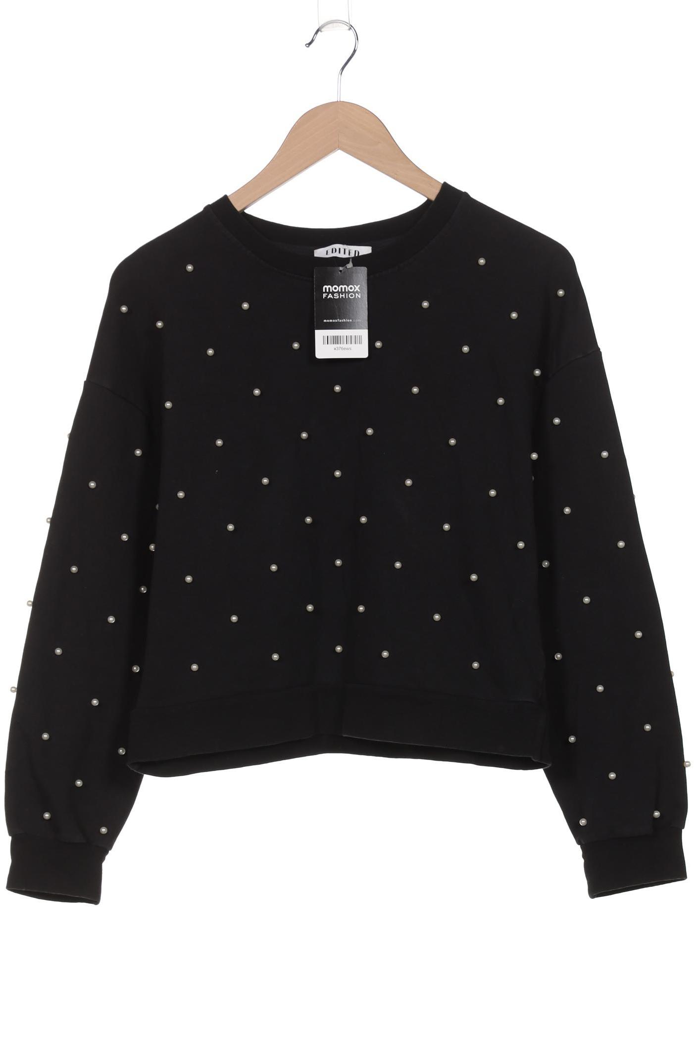 

Edited THE Label Damen Sweatshirt, schwarz, Gr. 36