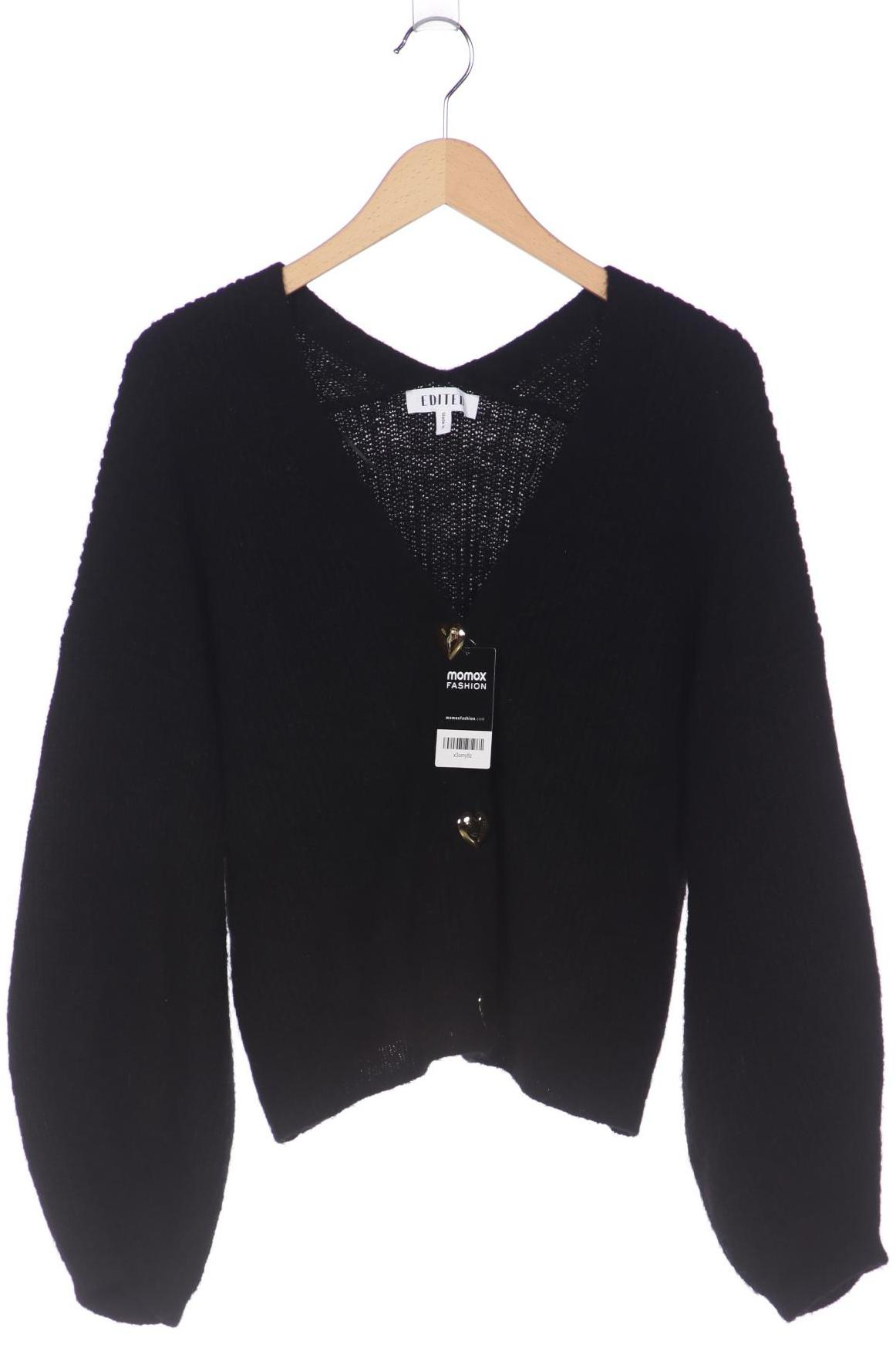 

Edited THE Label Damen Strickjacke, schwarz, Gr. 42