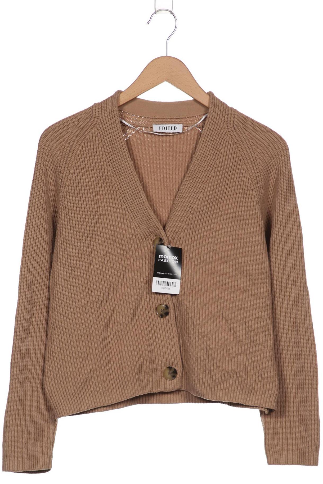 

EDITED THE LABEL Damen Strickjacke, beige