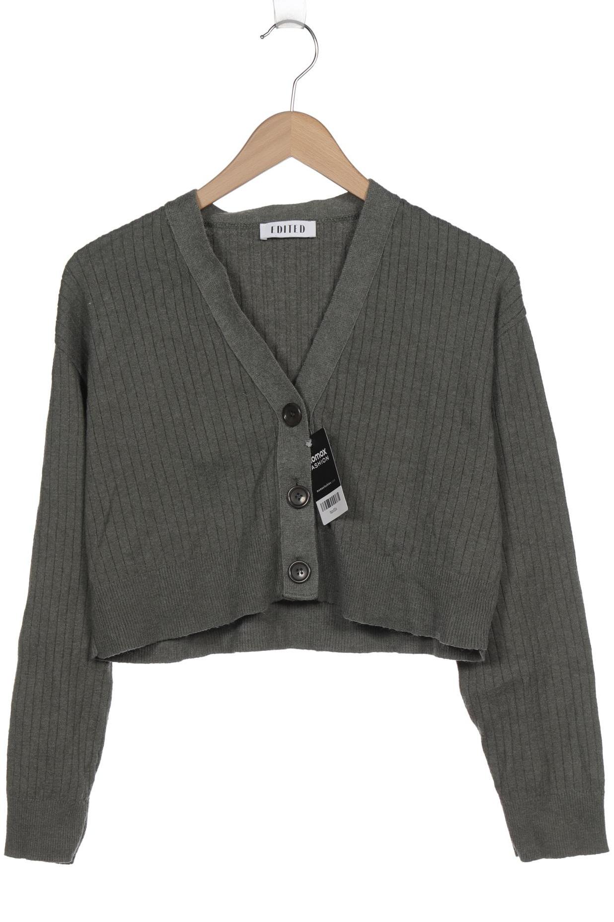 

EDITED THE LABEL Damen Strickjacke, grün