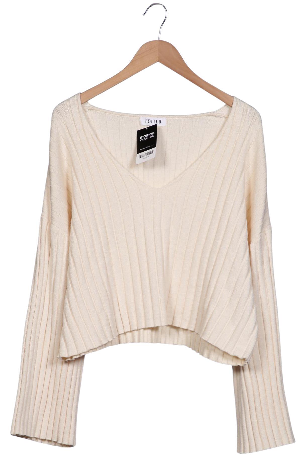 

Edited THE Label Damen Pullover, cremeweiß, Gr. 38