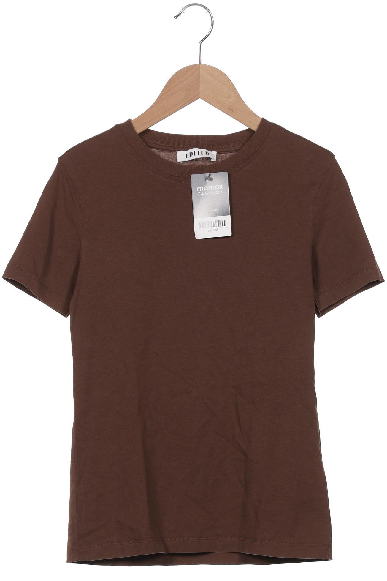

Edited THE Label Damen T-Shirt, braun, Gr. 34