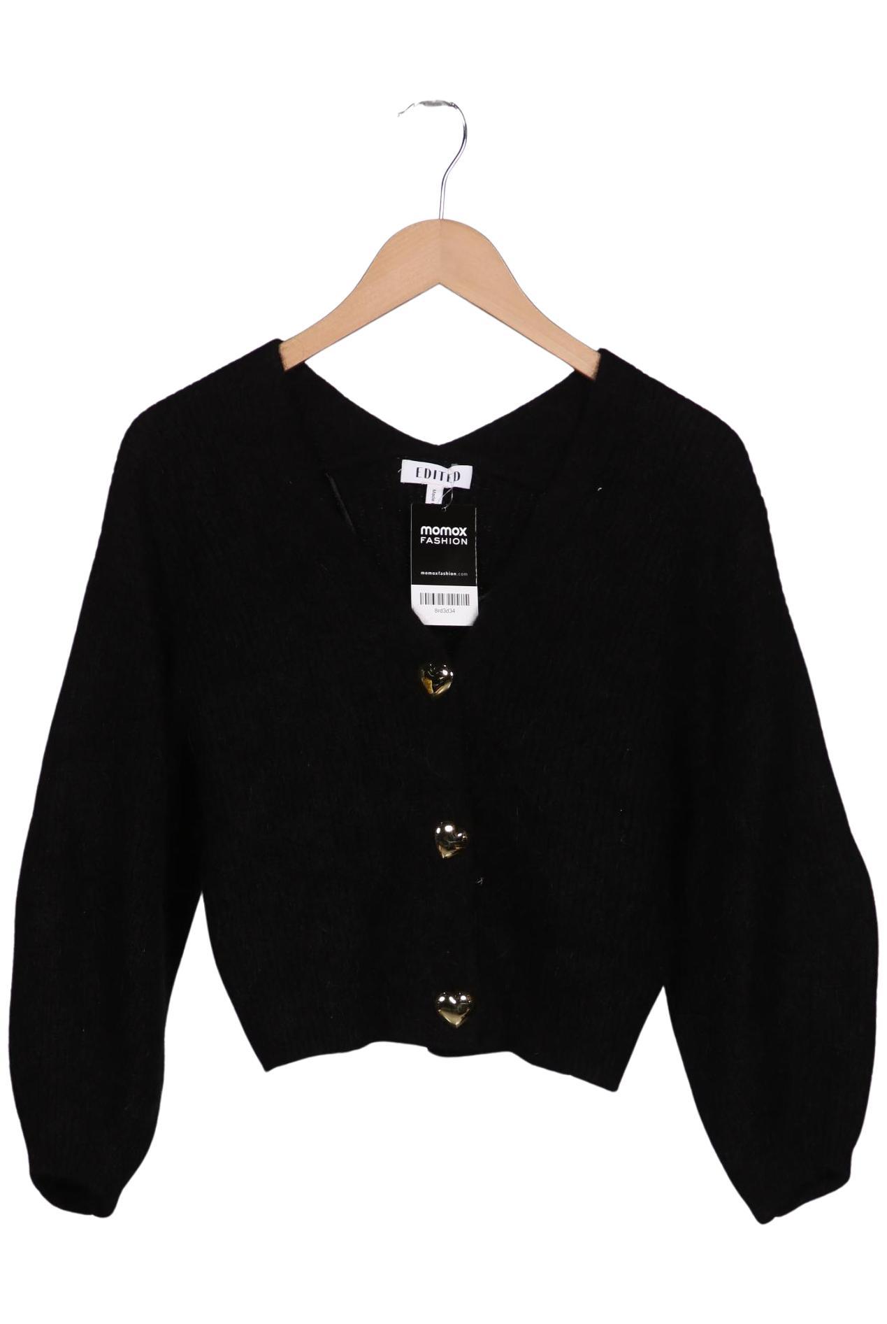 

Edited THE Label Damen Strickjacke, schwarz, Gr. 38