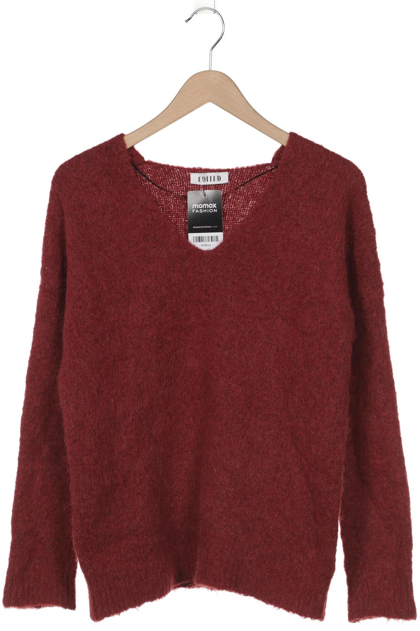 

Edited THE Label Damen Pullover, bordeaux, Gr. 34