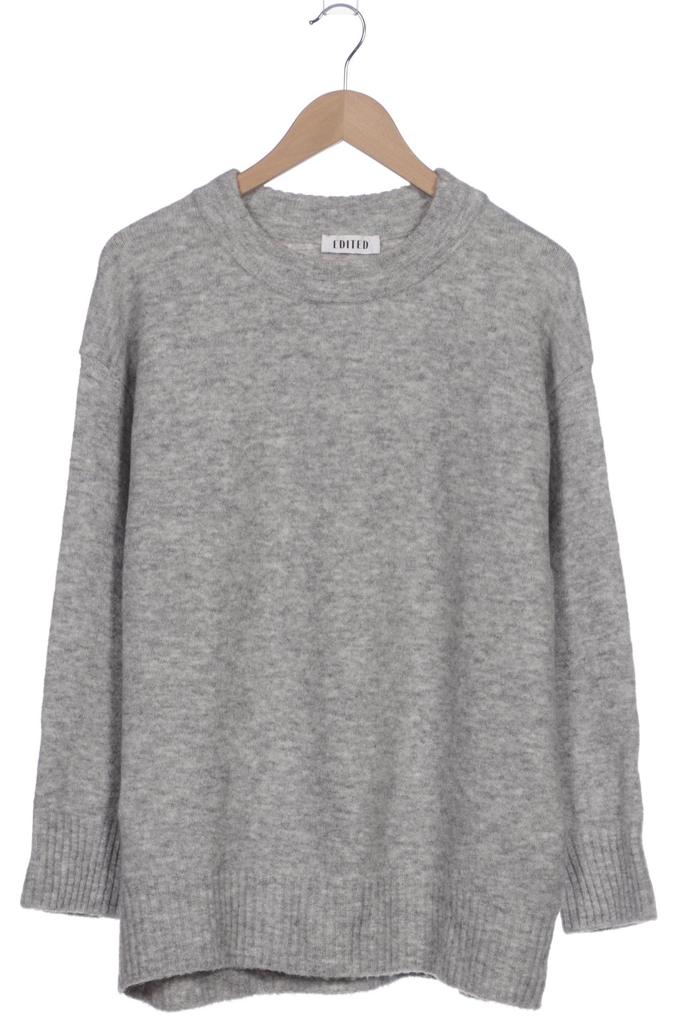 

Edited THE Label Damen Pullover, grau, Gr. 36