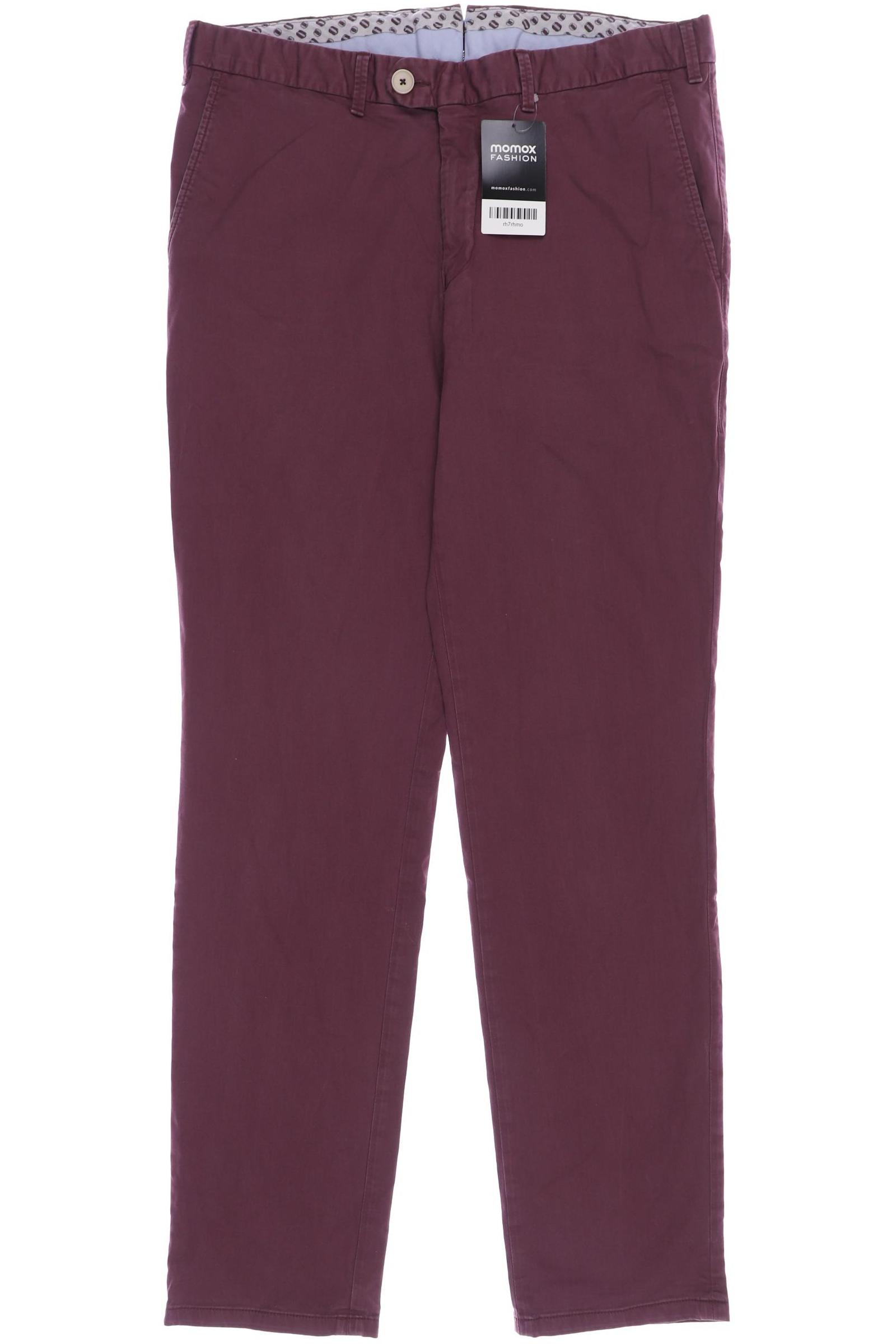 

EDUARD DRESSLER Herren Stoffhose, bordeaux