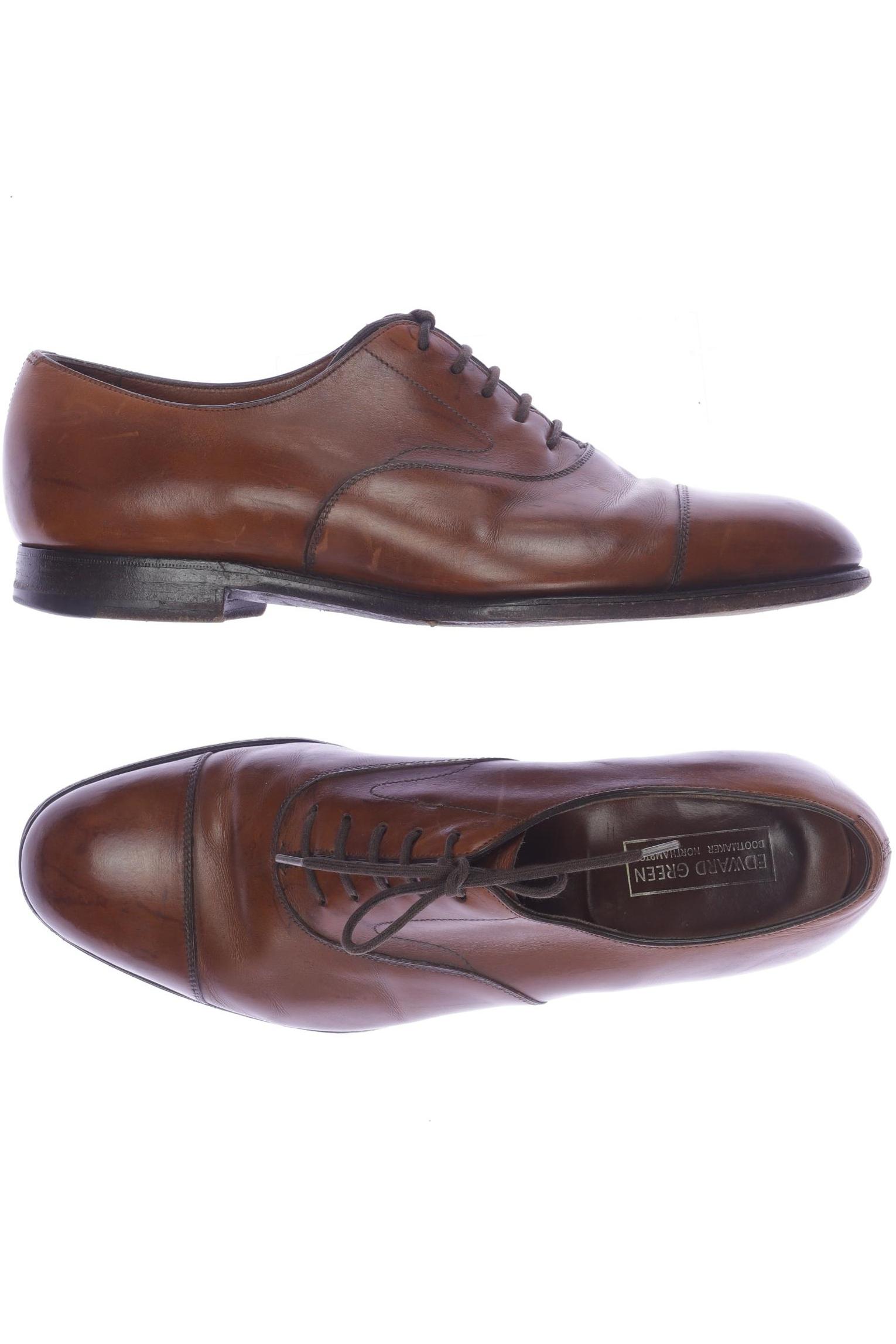 

Edward Green Herren Halbschuh, braun, Gr. 7.5