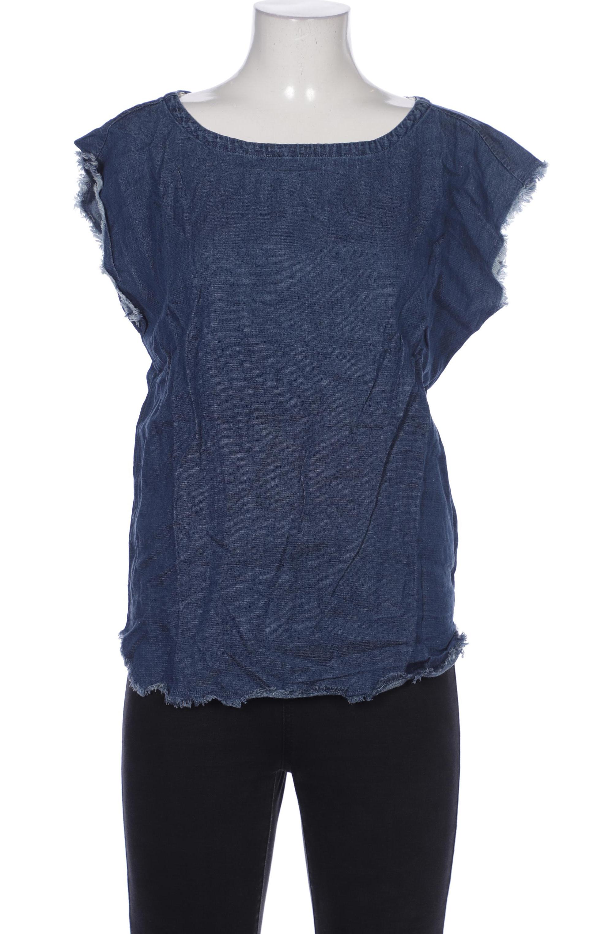 

Edwin Damen Bluse, marineblau, Gr. 38