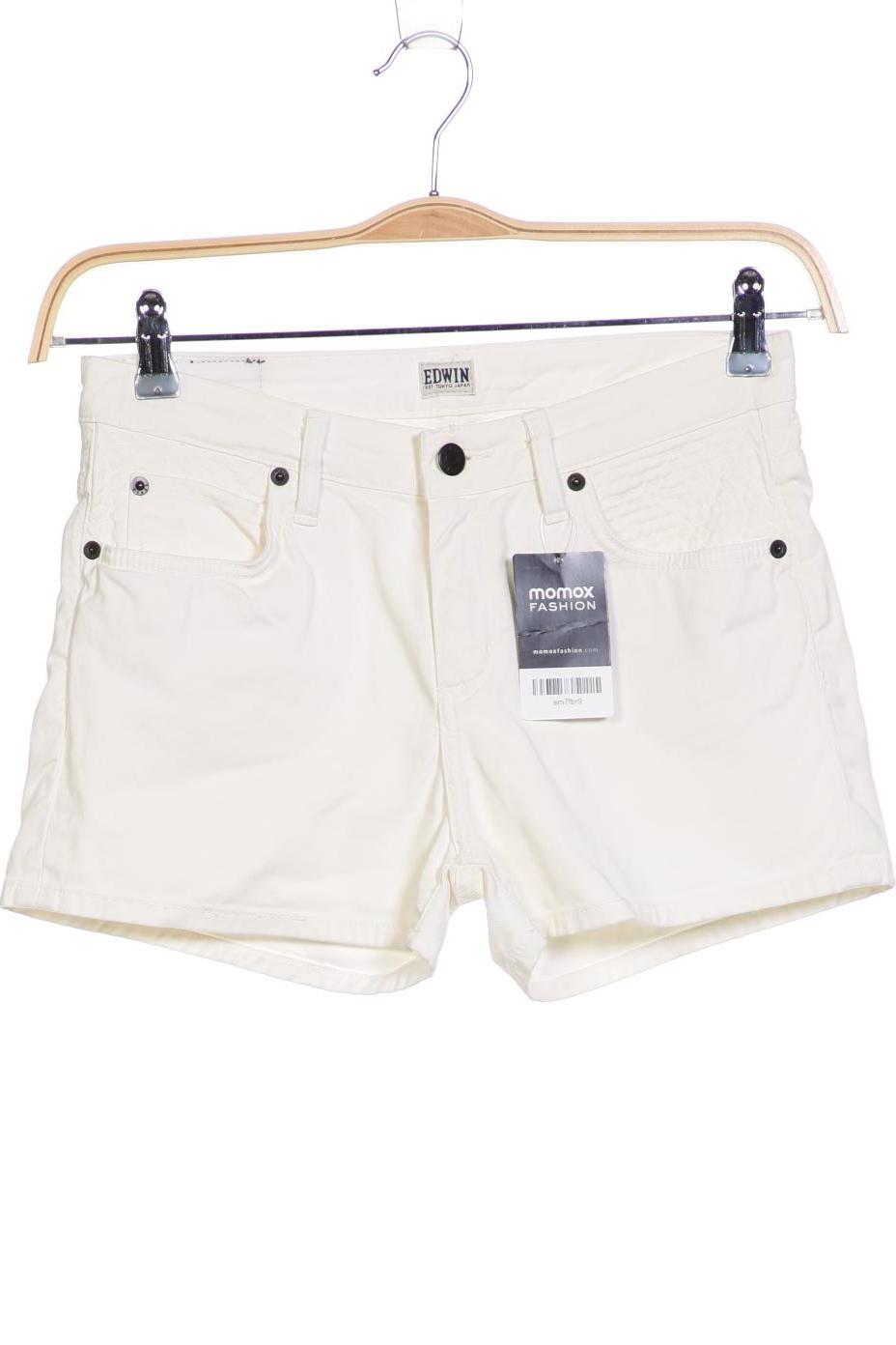 

EDWIN Damen Shorts, cremeweiß