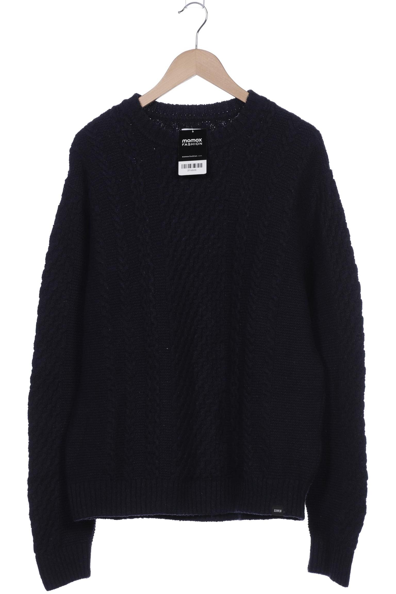 

Edwin Herren Pullover, marineblau, Gr. 54