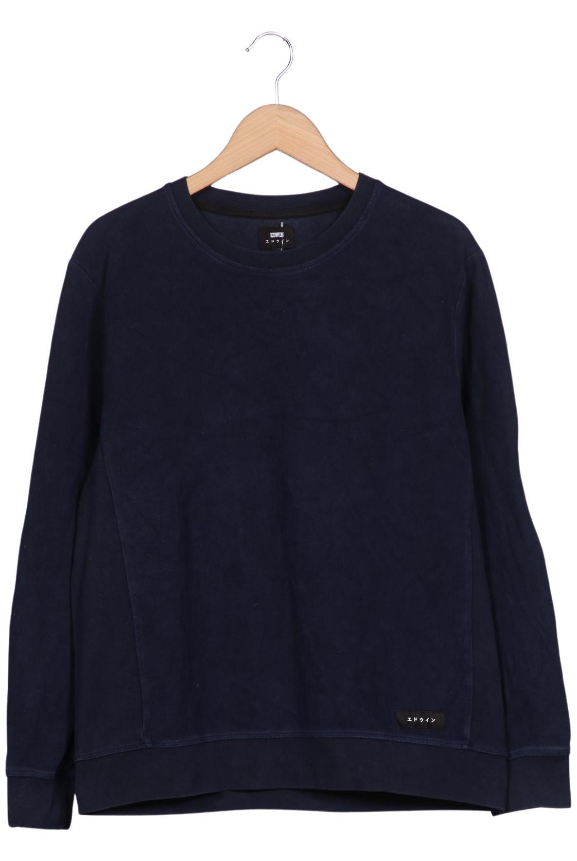 Thumbnail - Edwin Herren Sweatshirt, marineblau, Gr. 48