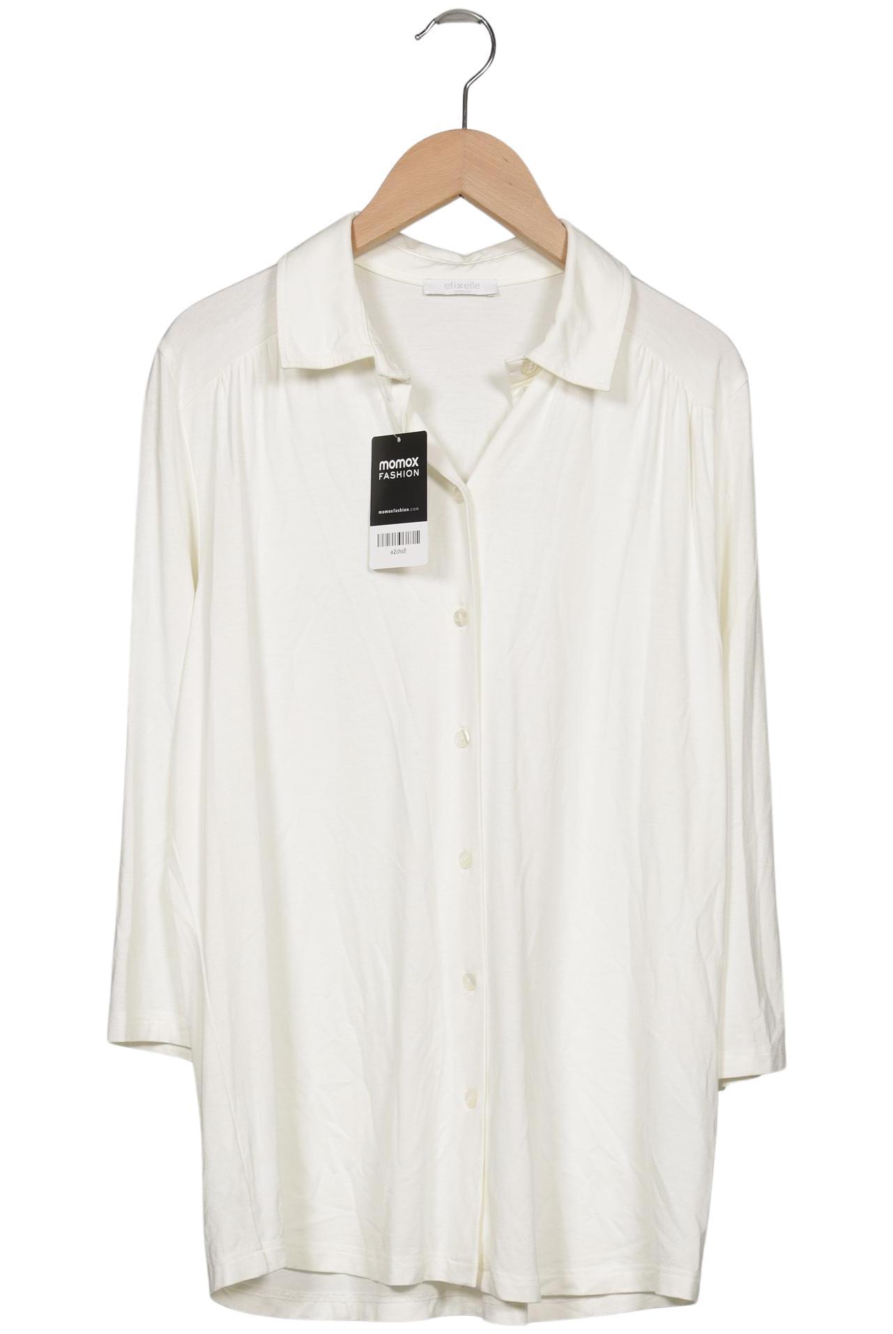 

efixelle Damen Bluse, cremeweiß, Gr. 38