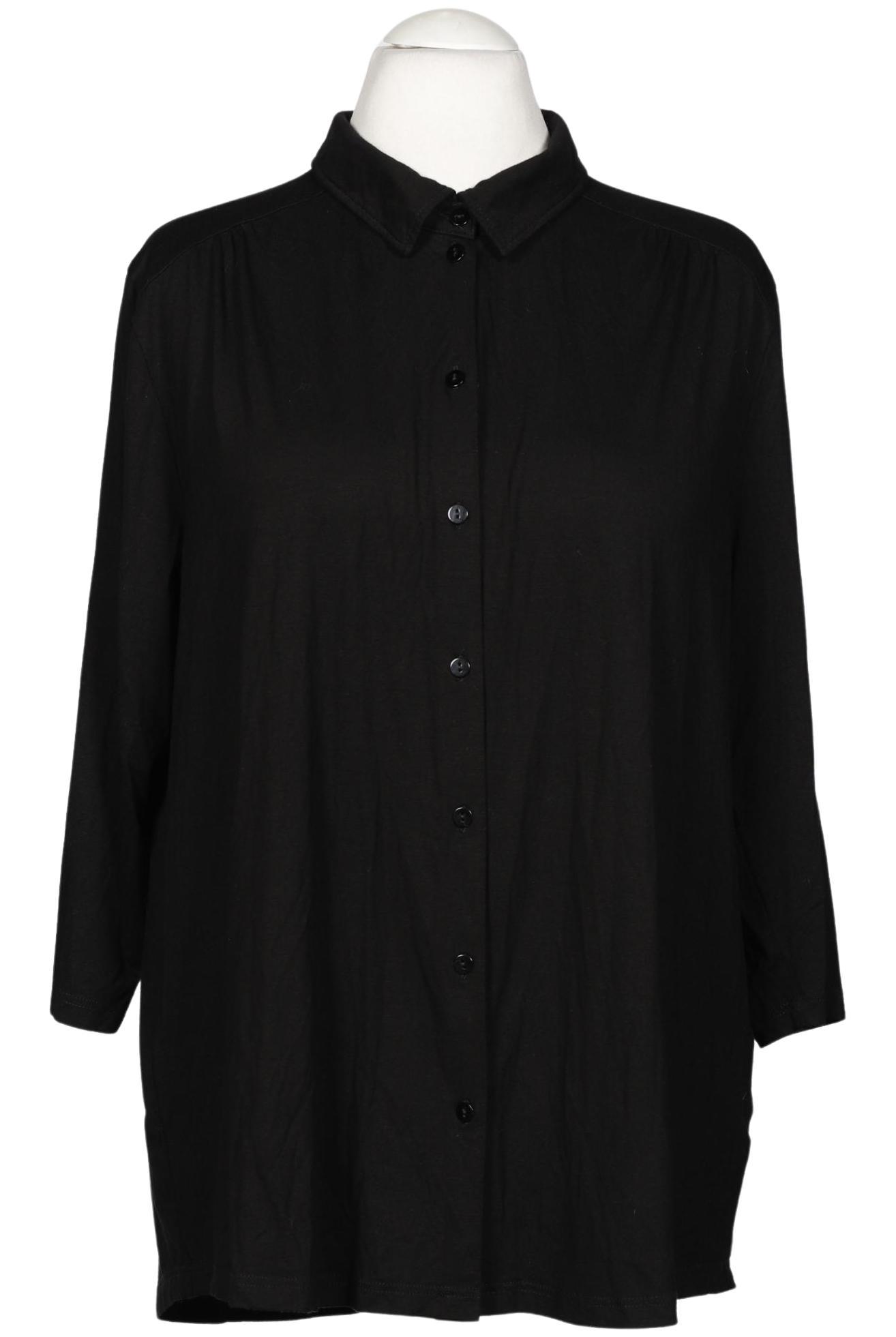 

efixelle Damen Bluse, schwarz, Gr. 50