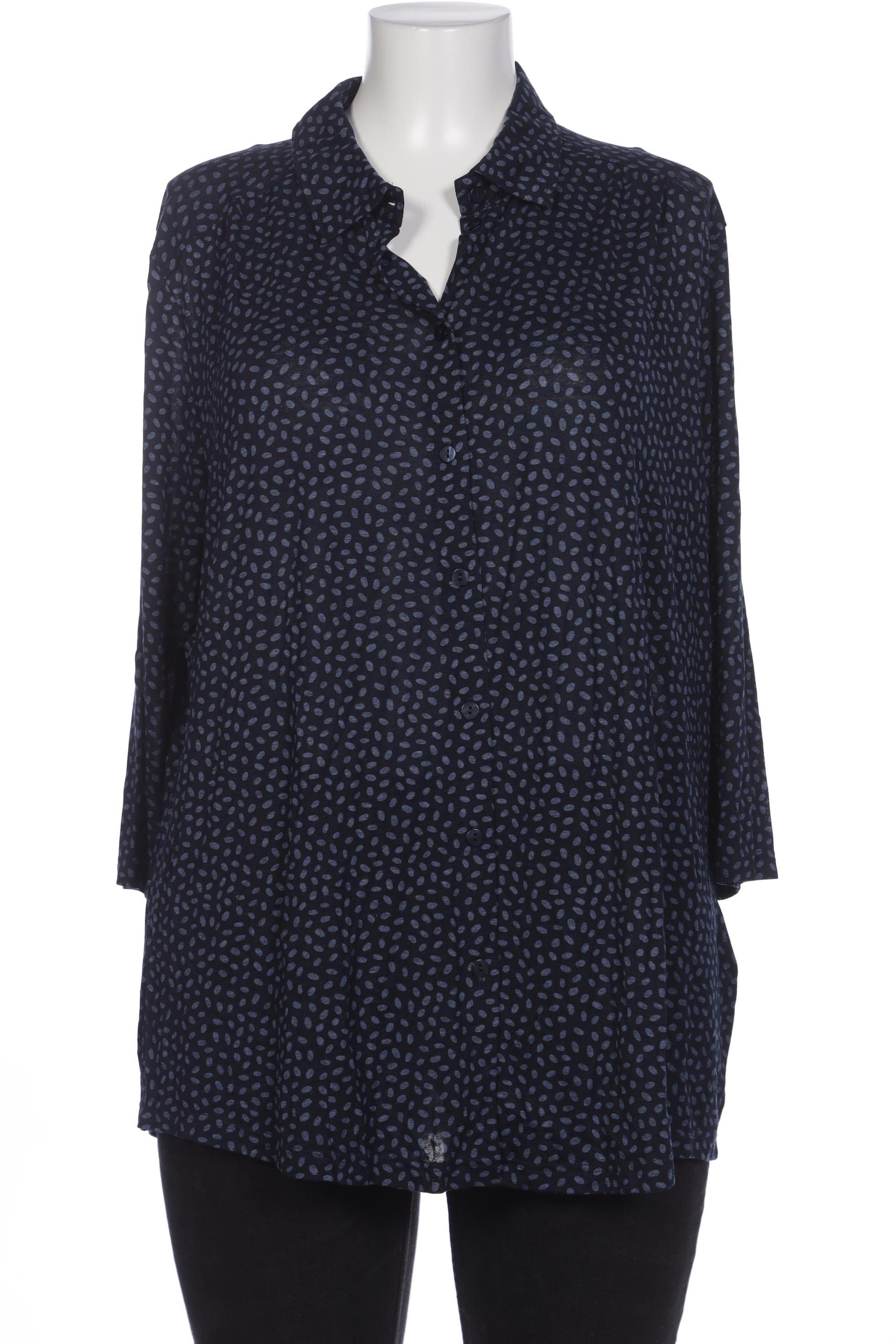 

efixelle Damen Bluse, marineblau, Gr. 48