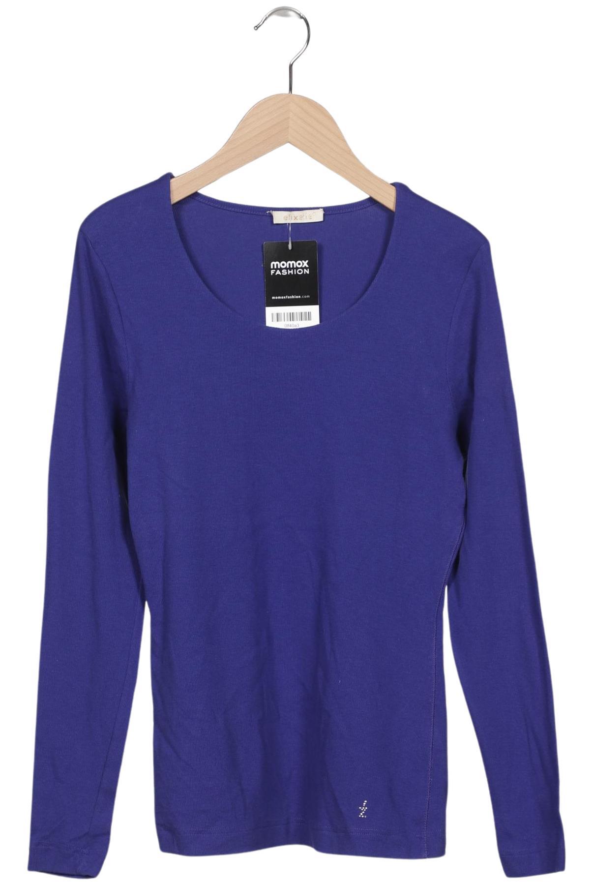 

efixelle Damen Langarmshirt, flieder, Gr. 36