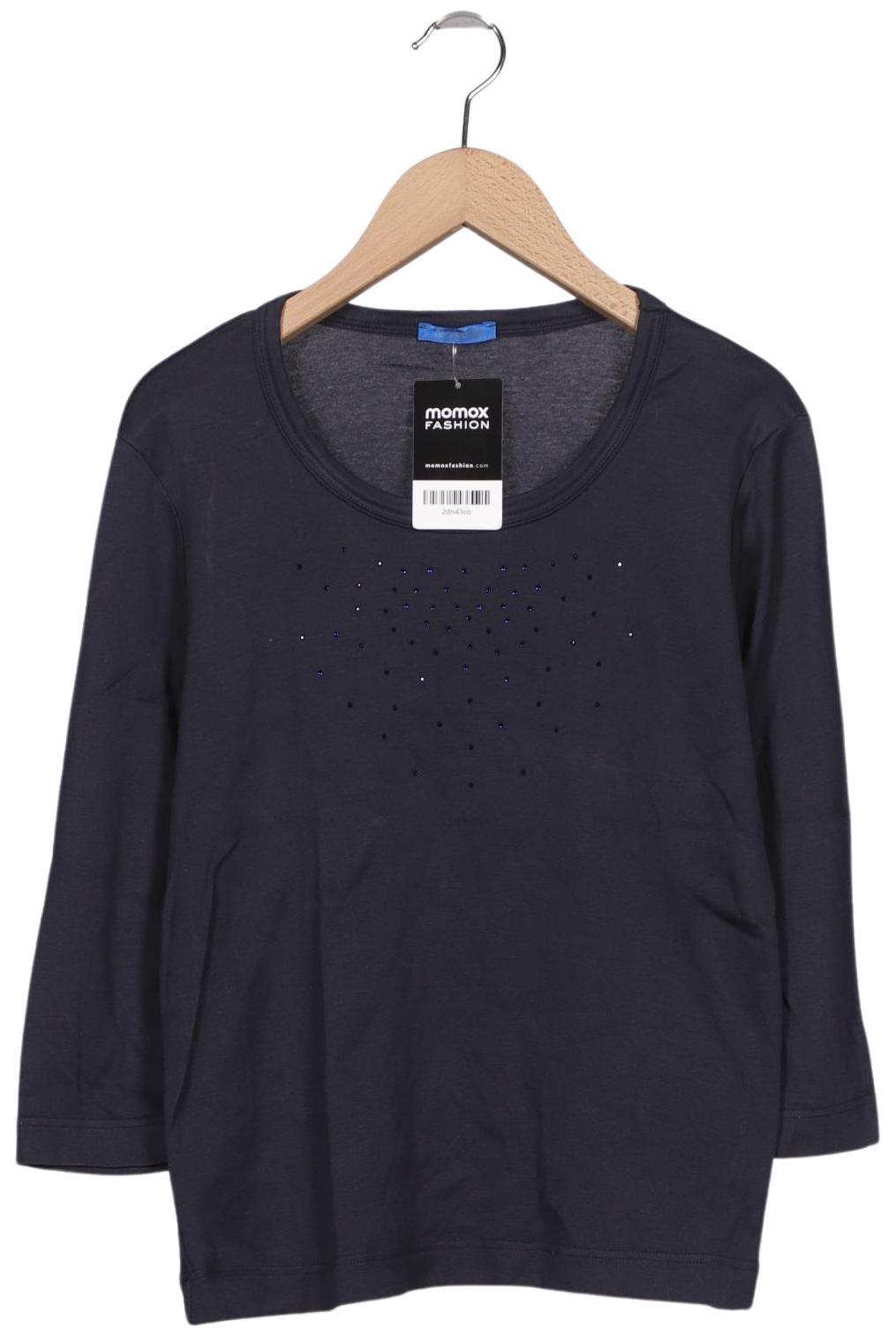 

efixelle Damen Langarmshirt, marineblau, Gr. 38