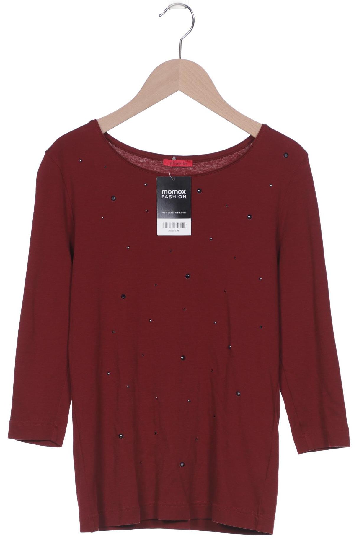 

efixelle Damen Langarmshirt, bordeaux