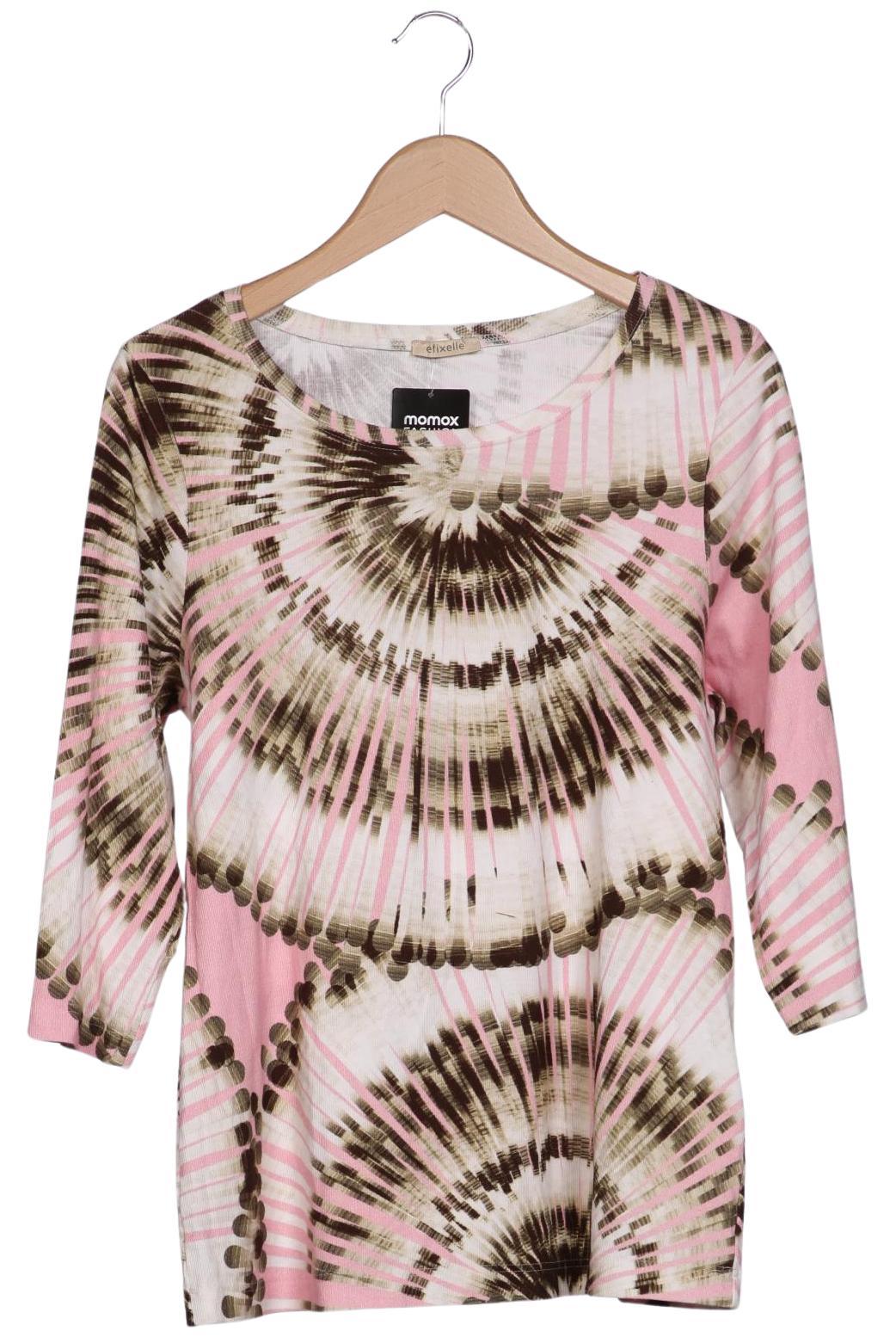 

efixelle Damen Langarmshirt, mehrfarbig, Gr. 44