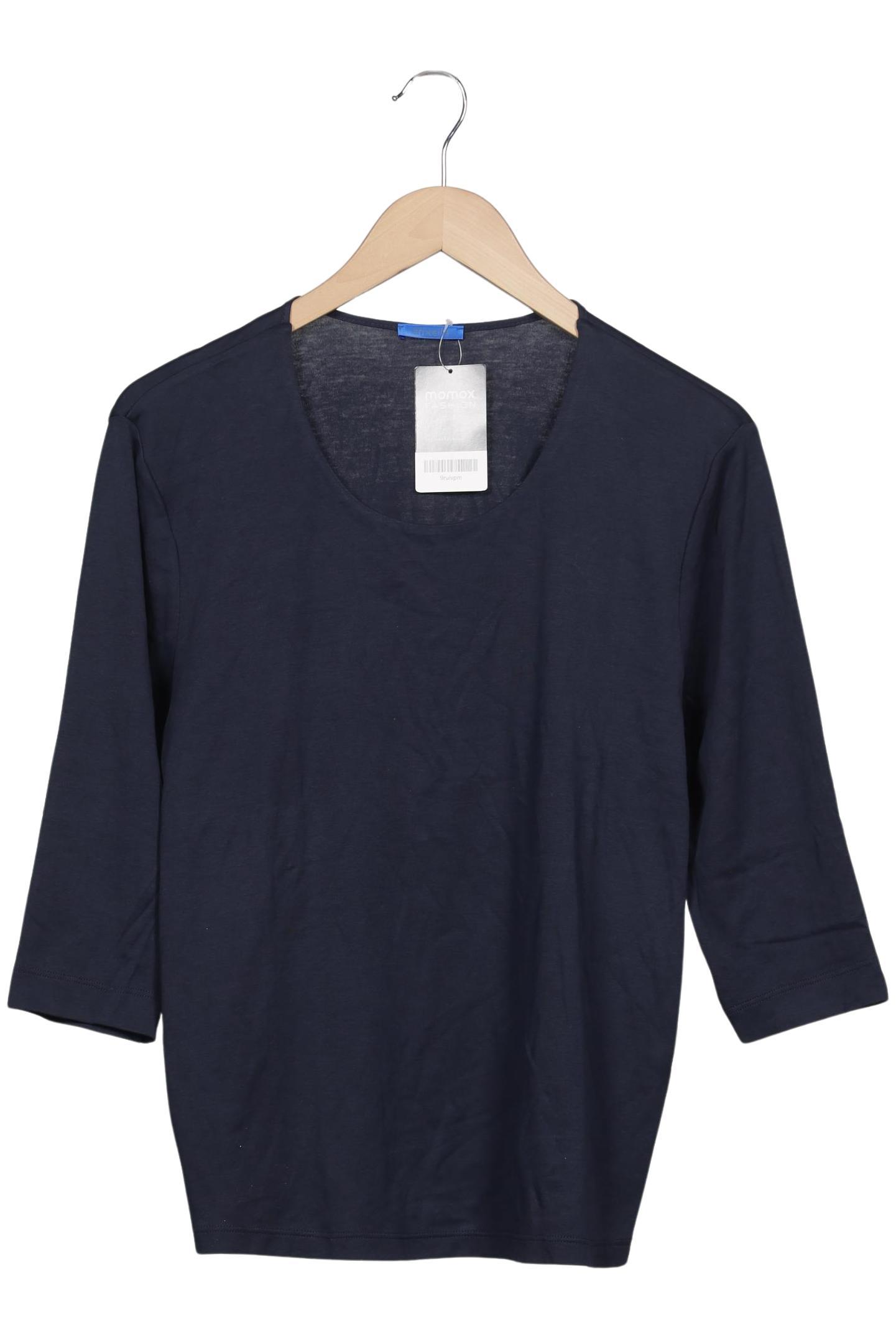 

efixelle Damen Langarmshirt, marineblau, Gr. 44