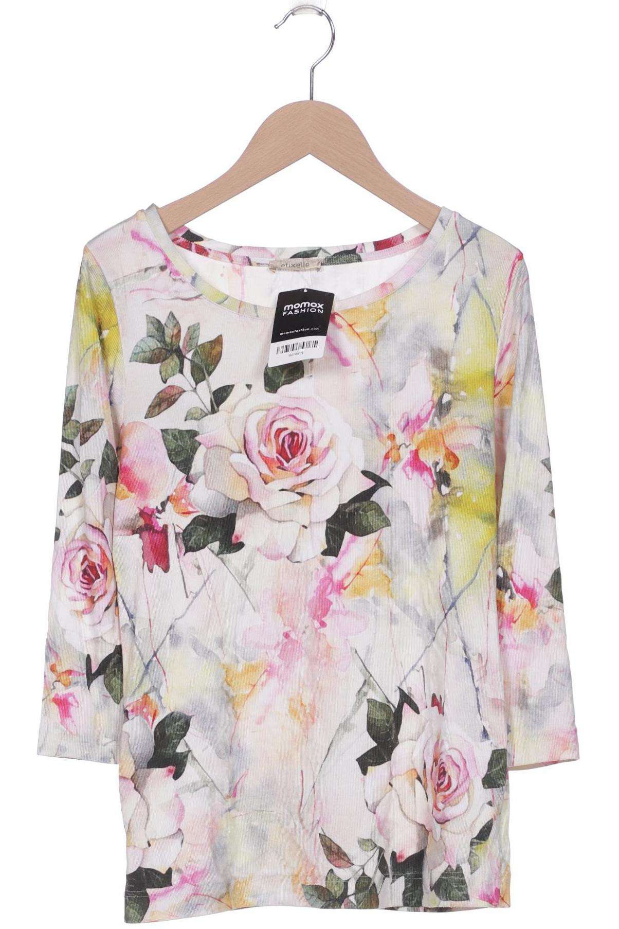 

efixelle Damen Langarmshirt, mehrfarbig, Gr. 38