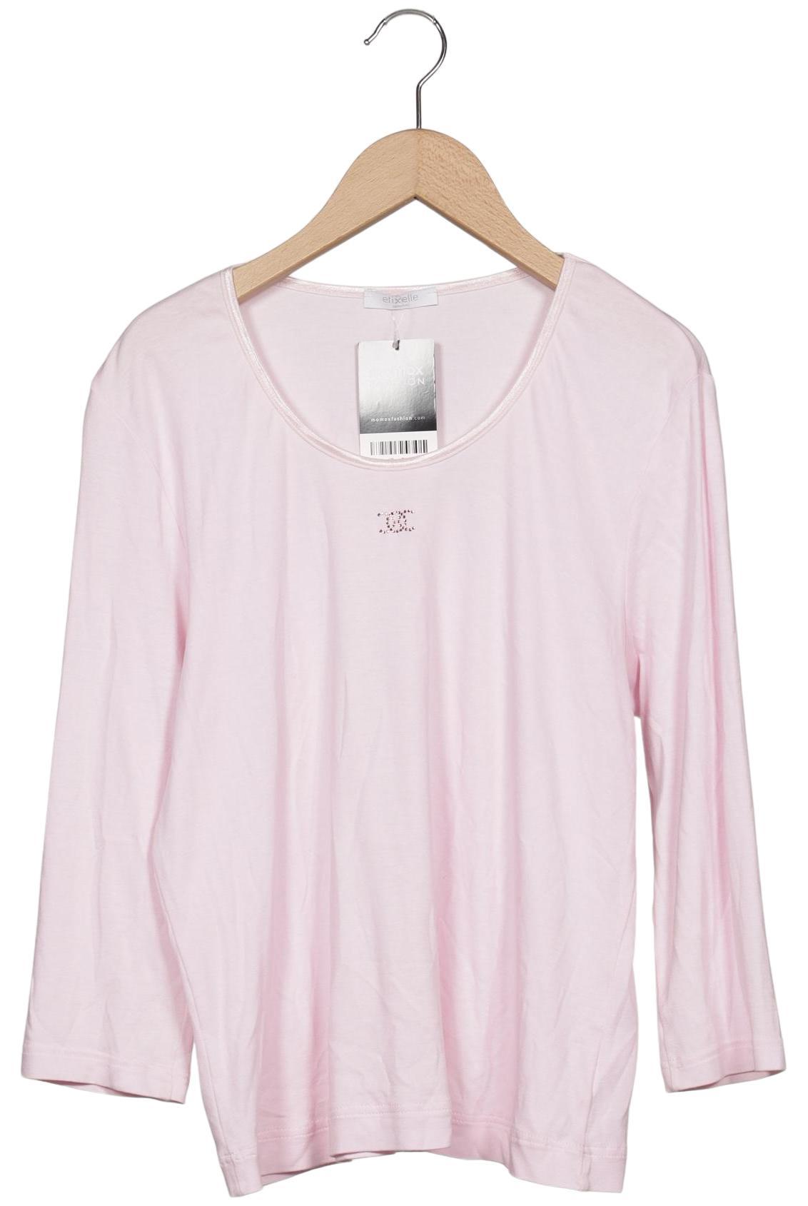 

efixelle Damen Langarmshirt, pink, Gr. 40