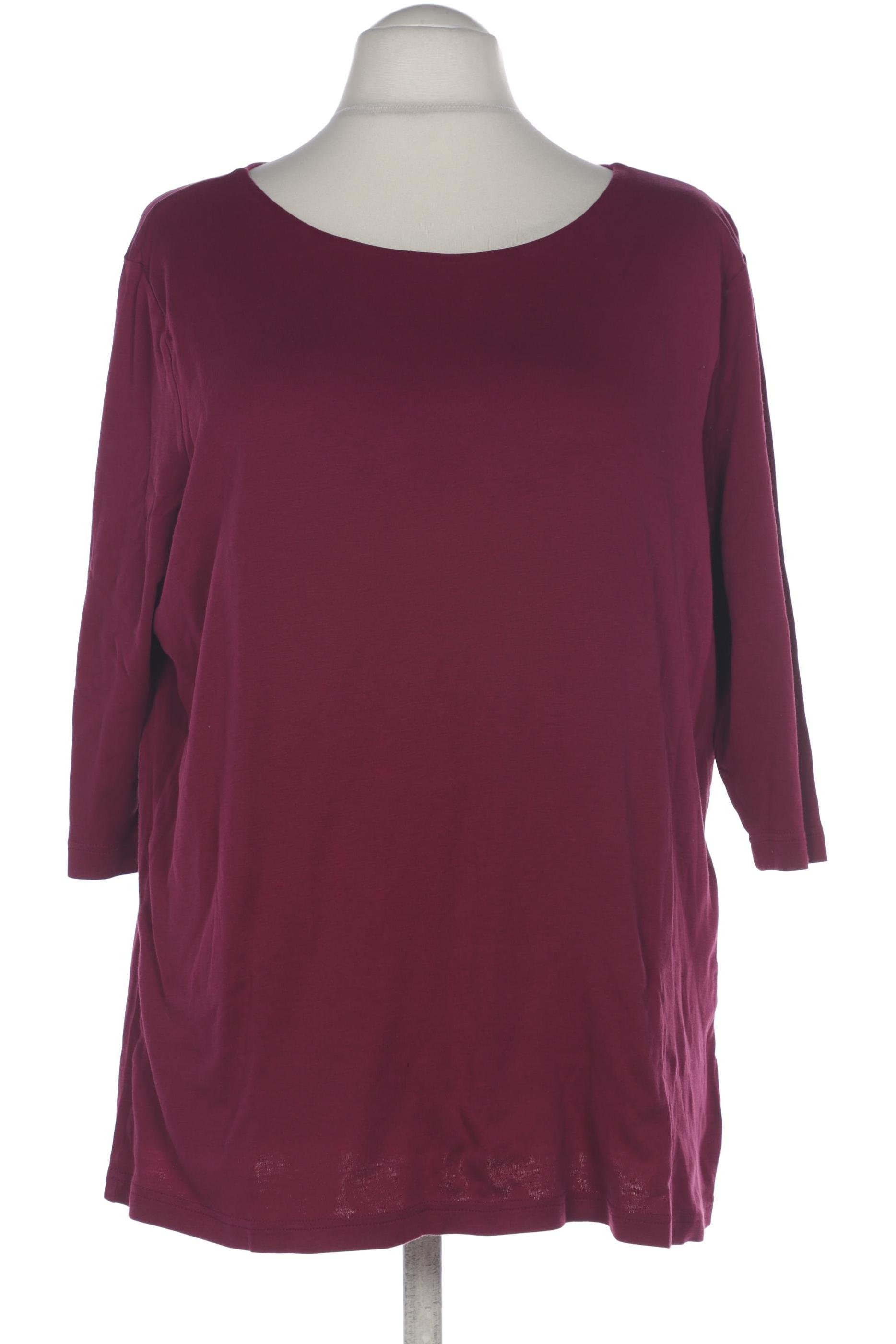 

efixelle Damen Langarmshirt, pink, Gr. 52