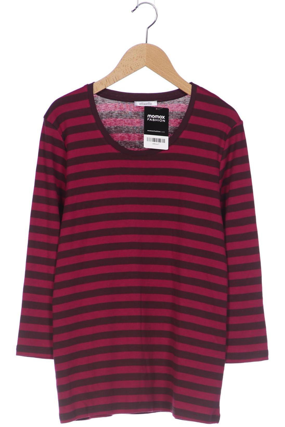 

efixelle Damen Langarmshirt, pink, Gr. 38