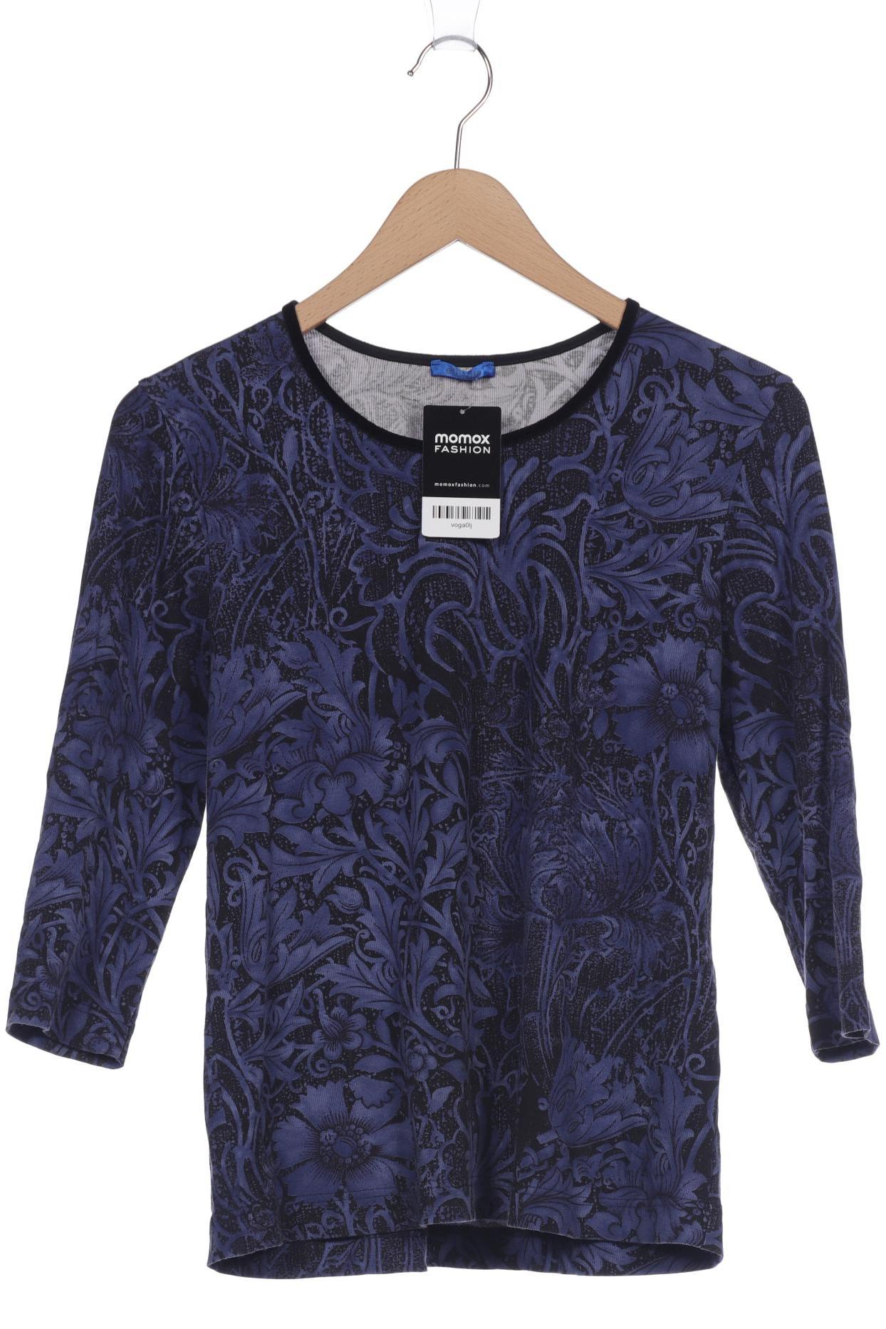 

efixelle Damen Langarmshirt, marineblau, Gr. 42